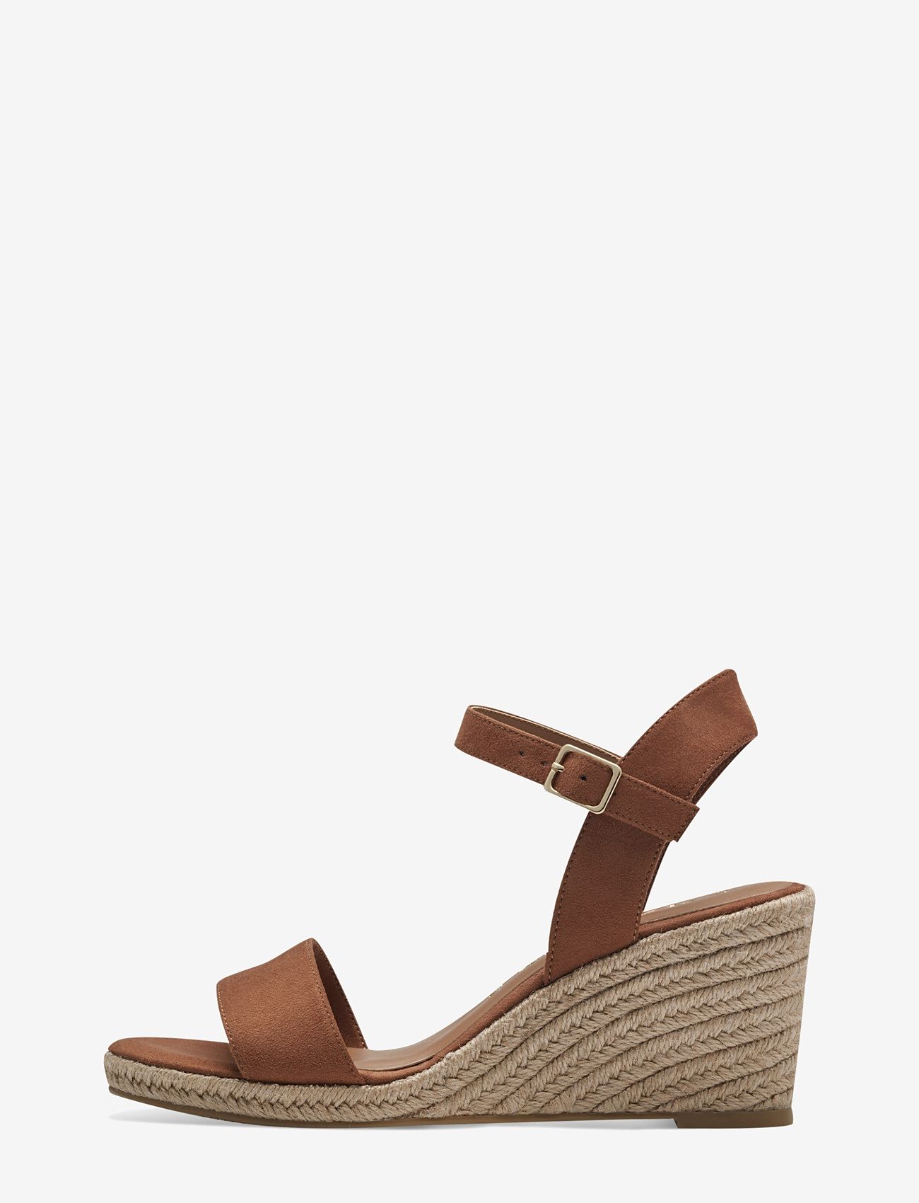 Tamaris - Women Sandals - espadrilles mit absatz - cognac - 3