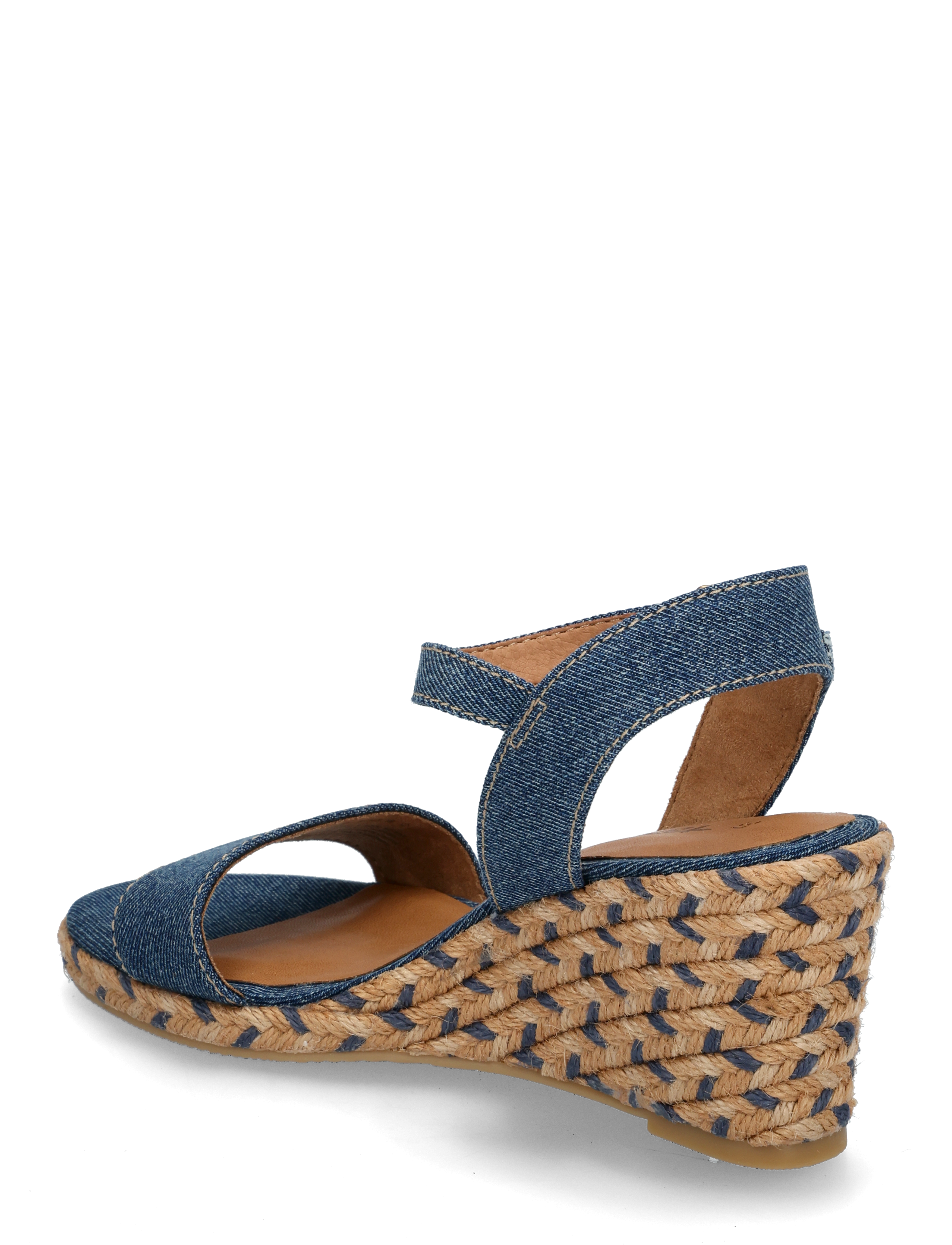Tamaris - Women Sandals - heeled espadrilles - denim - 2