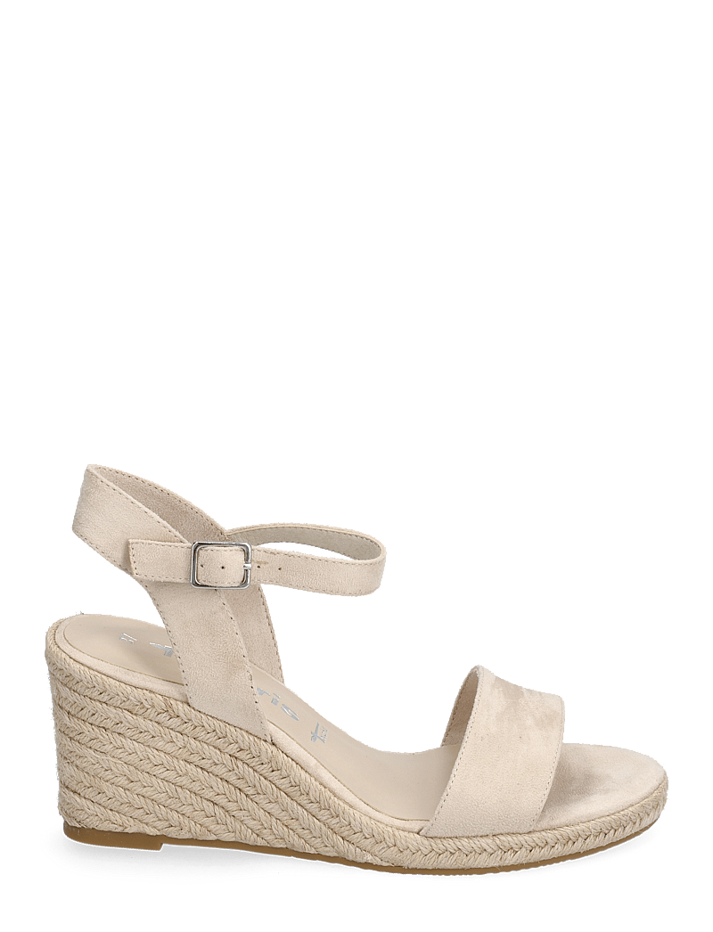 Tamaris - Women Sandals - espadrillos med klack - nude - 1