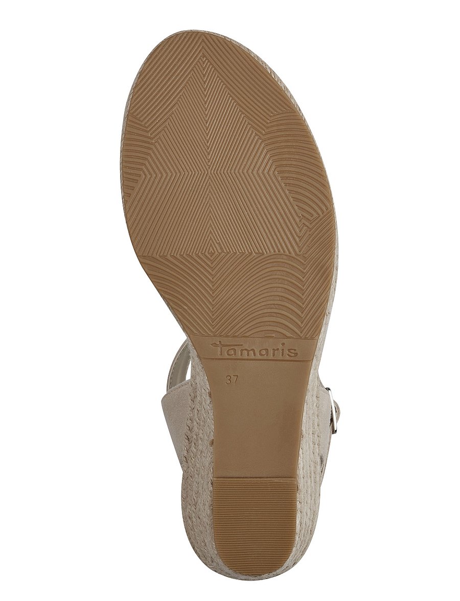 Tamaris - Women Sandals - augstpapēžu espadrilles - nude - 3