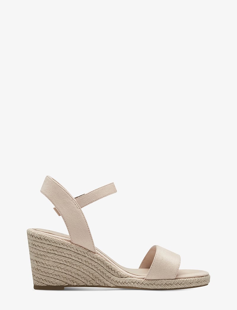 Tamaris - Women Sandals - espadrillos med klack - nude - 5