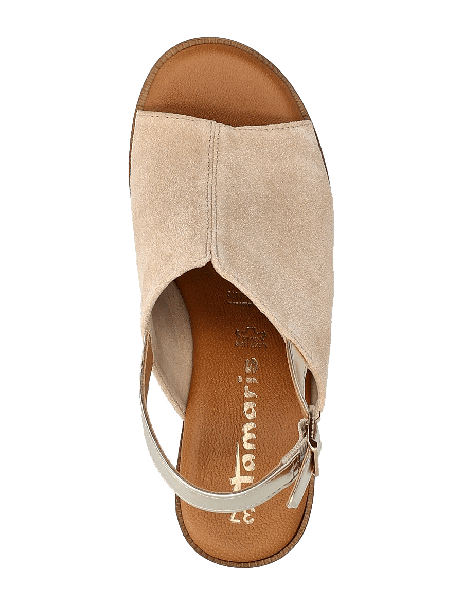 Tamaris - Women Sandals - slingbacks mit absatz - beige - 3