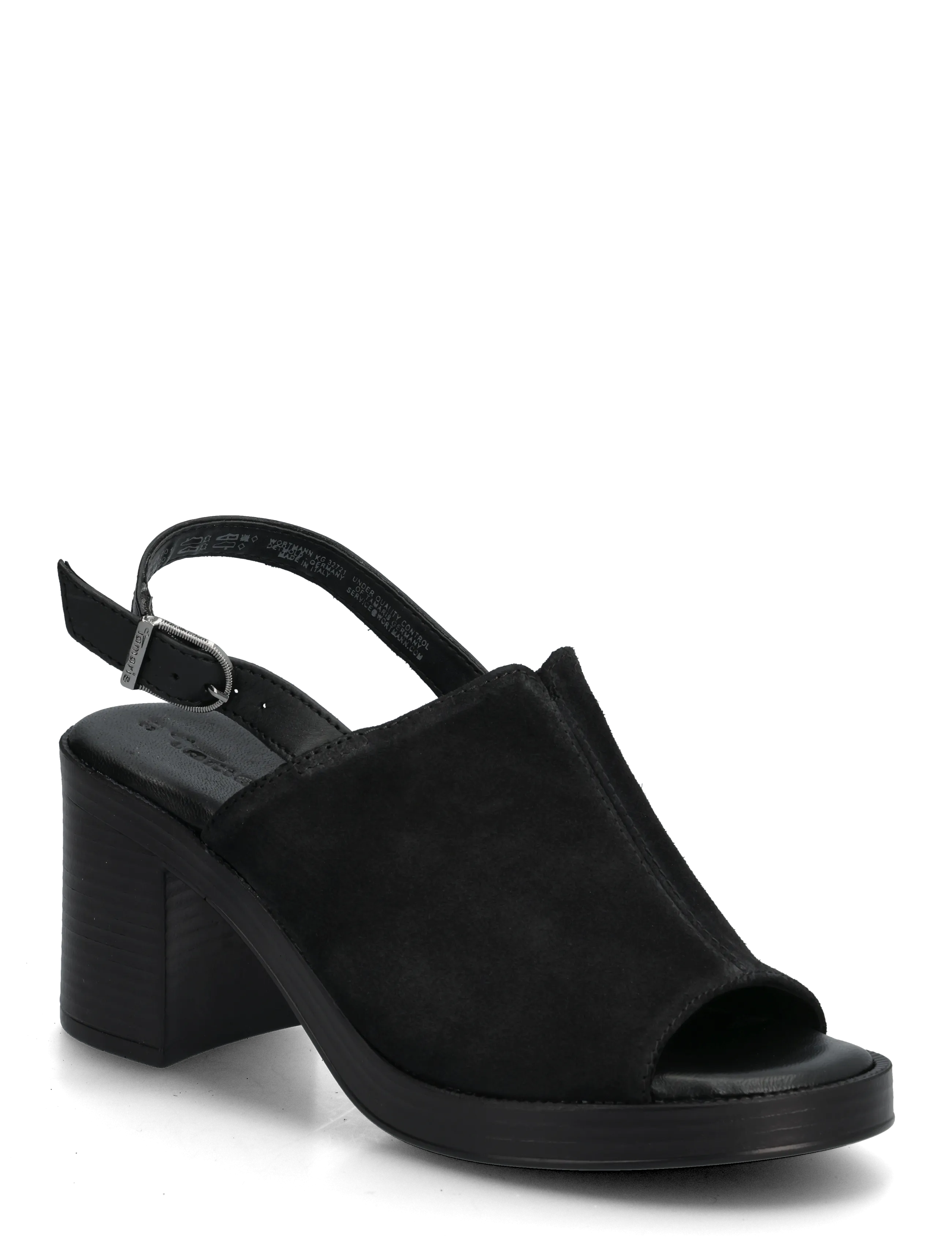 Tamaris Women Sandals, 37, Heels, Schwarz - Heeled Frauen