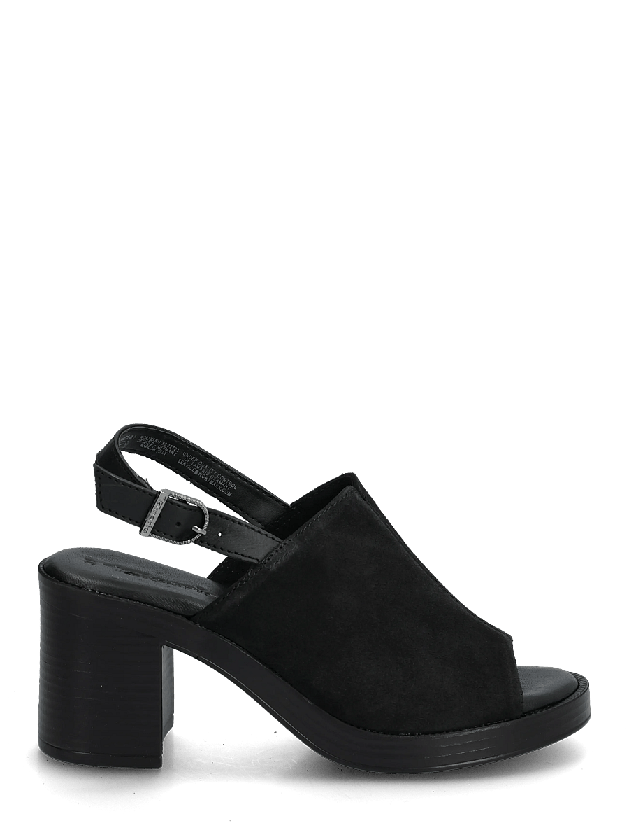 Tamaris - Women Sandals - högklackade slingbacks - black - 2
