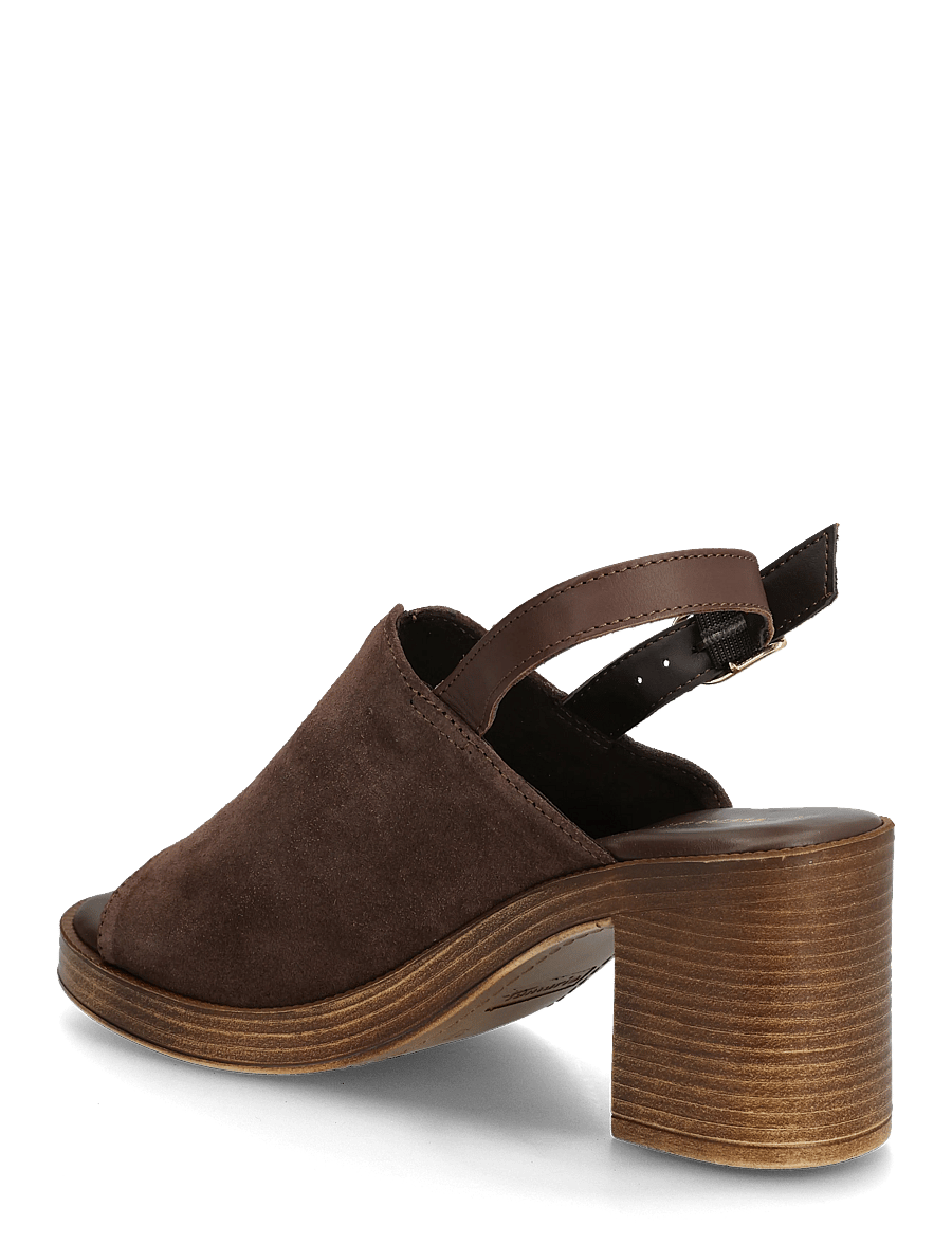 Tamaris - Women Sandals - kontsaga slingback-kingad - mocca - 1