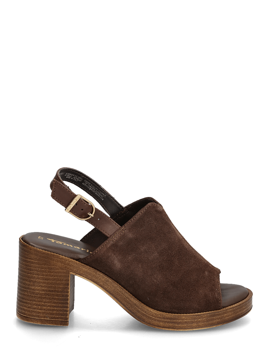 Tamaris - Women Sandals - kontsaga slingback-kingad - mocca - 2