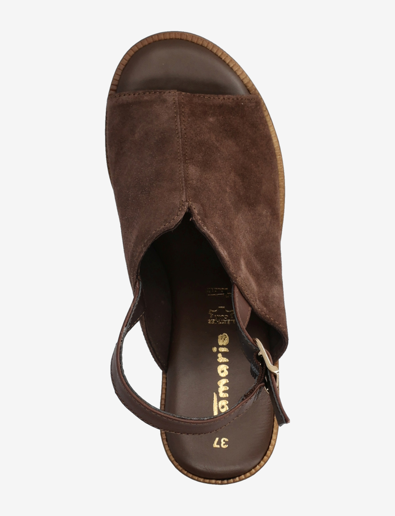 Tamaris - Women Sandals - mules med hæle - mocca - 3