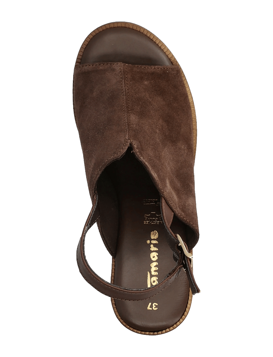 Tamaris - Women Sandals - kontsaga slingback-kingad - mocca - 3