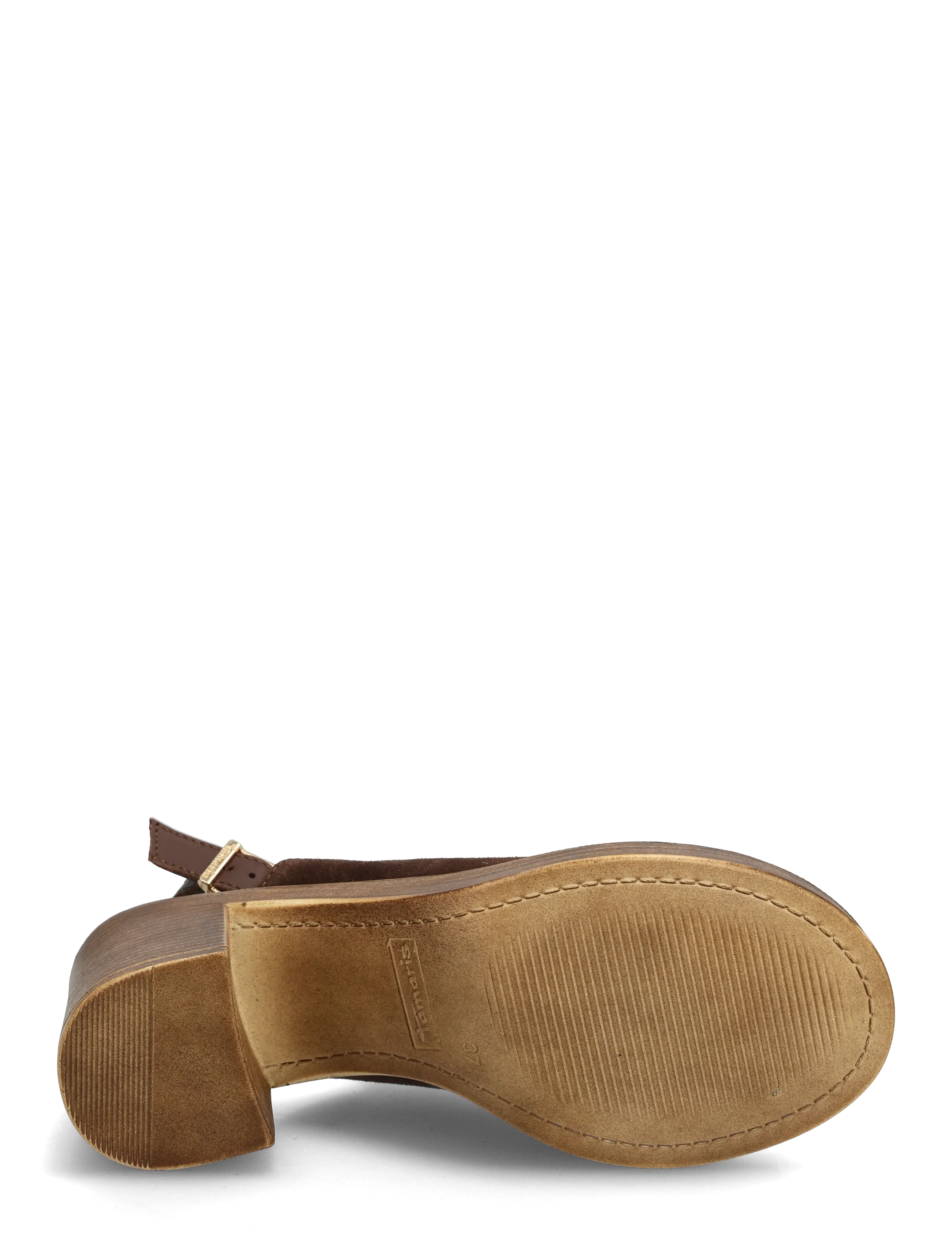 Tamaris - Women Sandals - pantoletten mit absätzen - mocca - 4