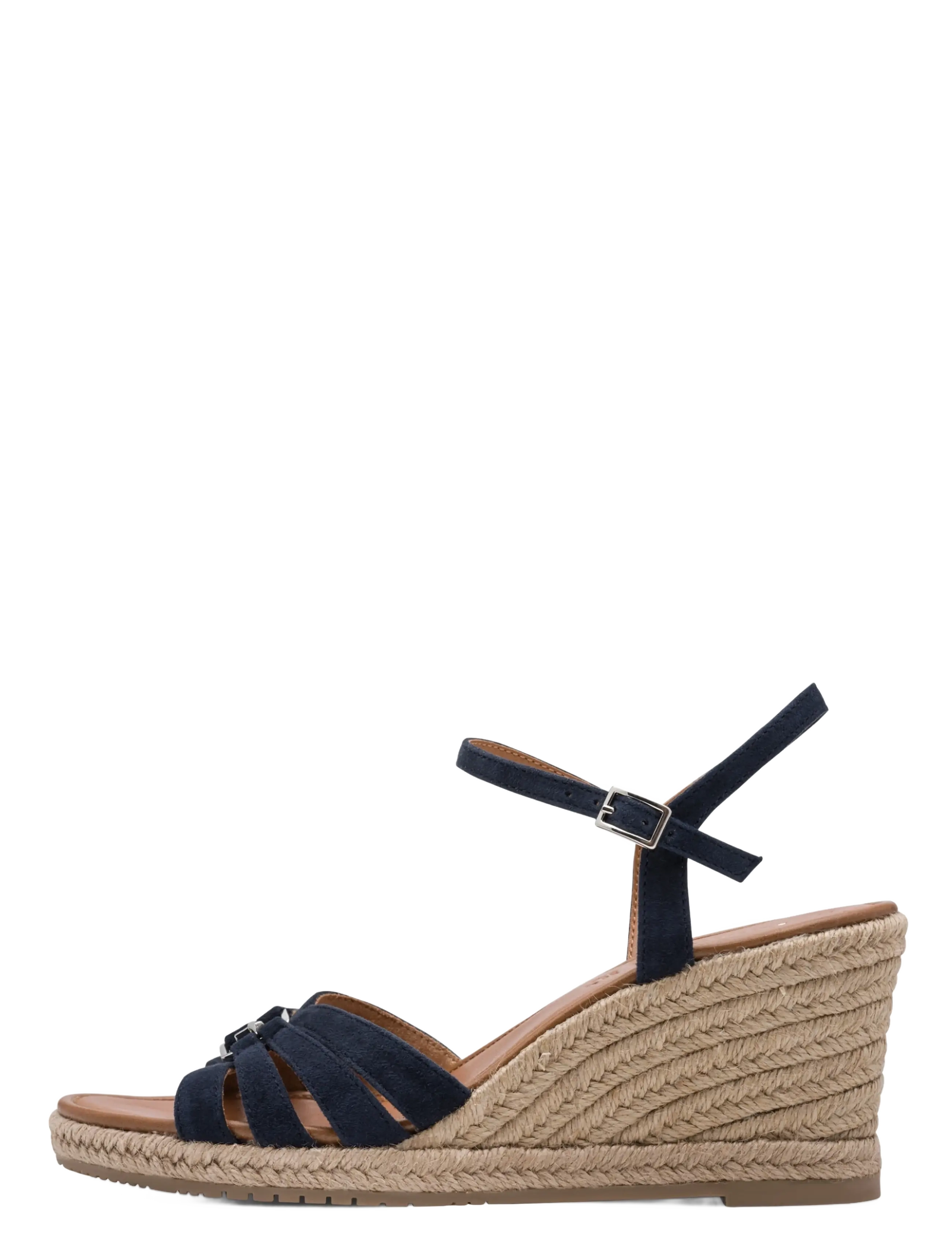 Tamaris - Women Sandals - espadrillos med klack - navy - 1