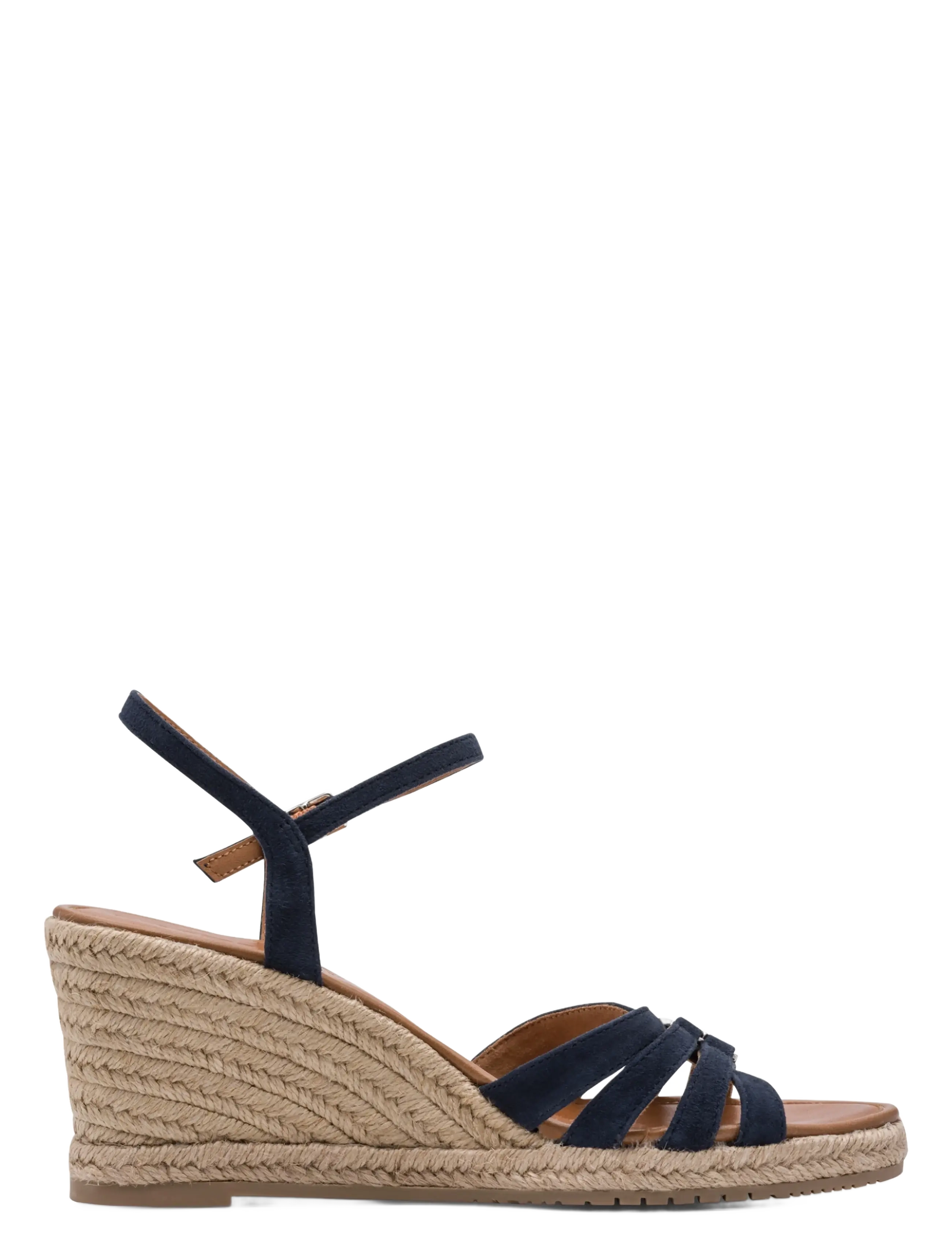 Tamaris - Women Sandals - espadrillos med klack - navy - 2