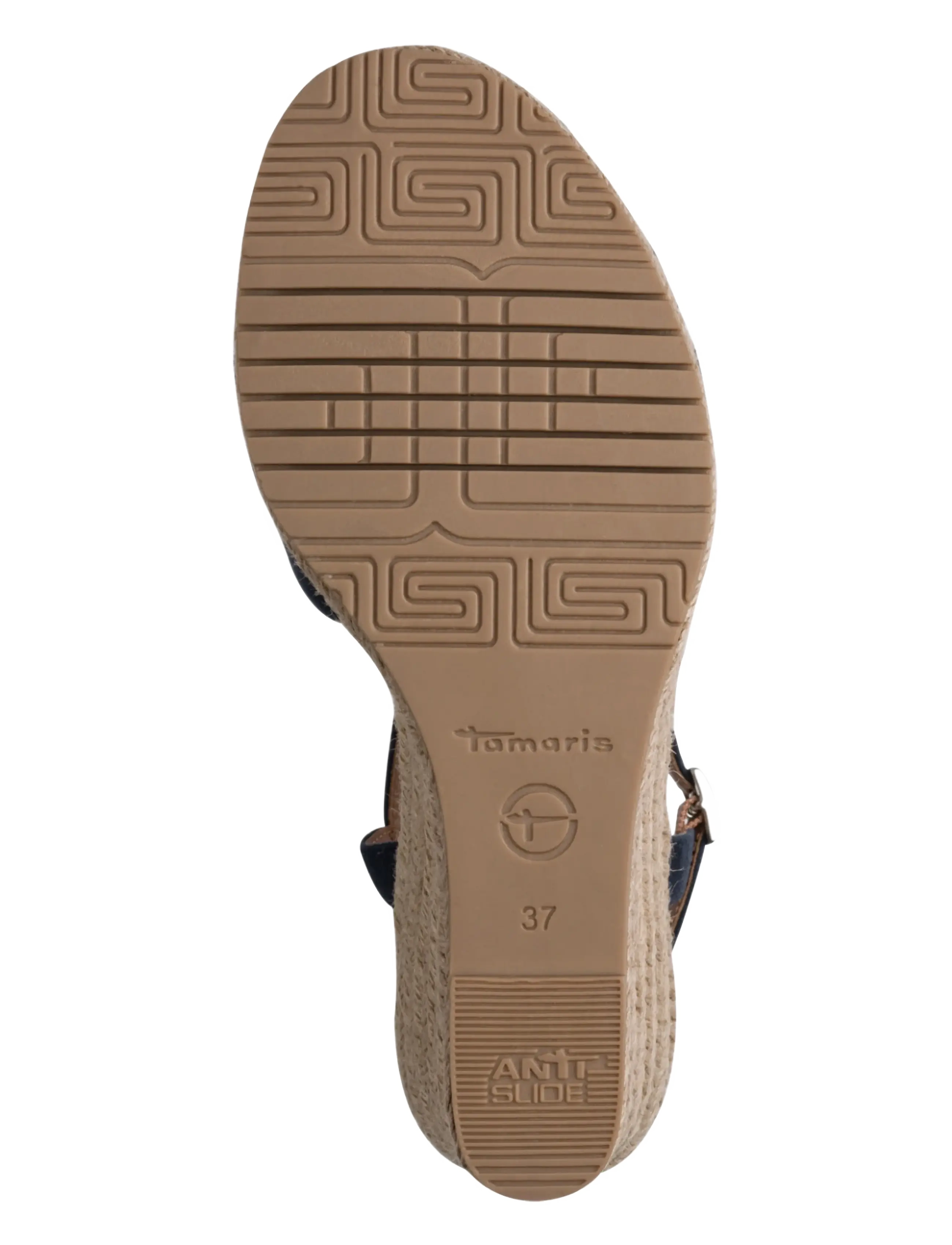 Tamaris - Women Sandals - espadrillos med klack - navy - 4