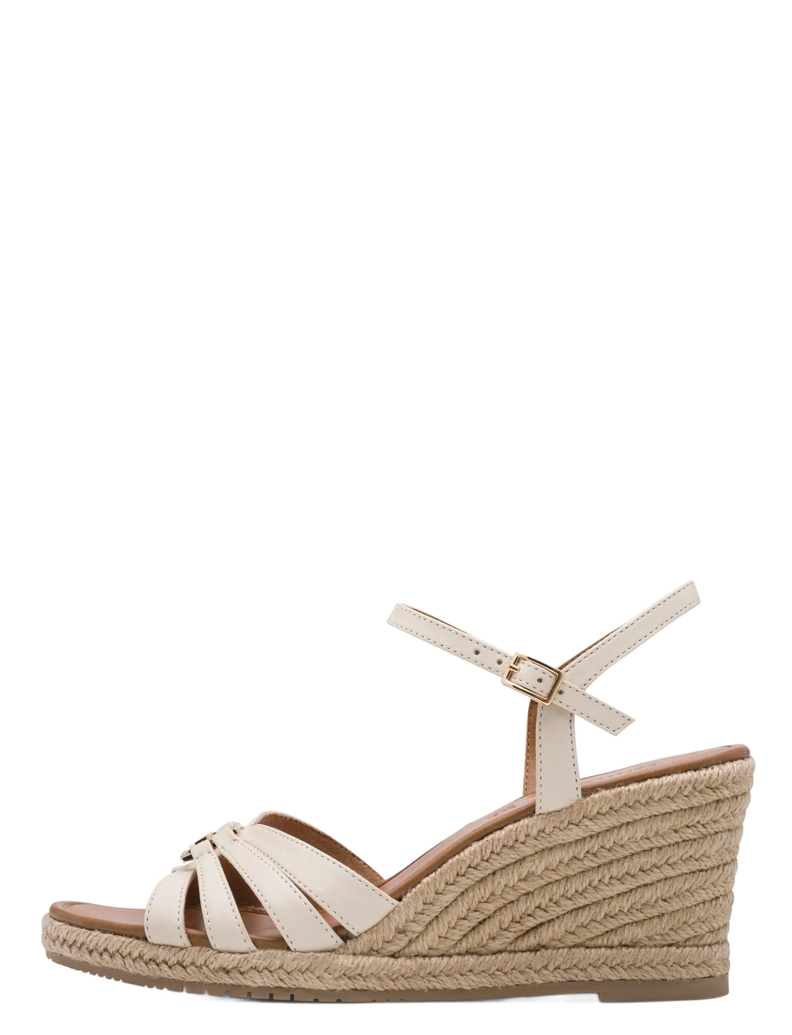 Tamaris - Women Sandals - espadrillos med klack - offwhite - 1