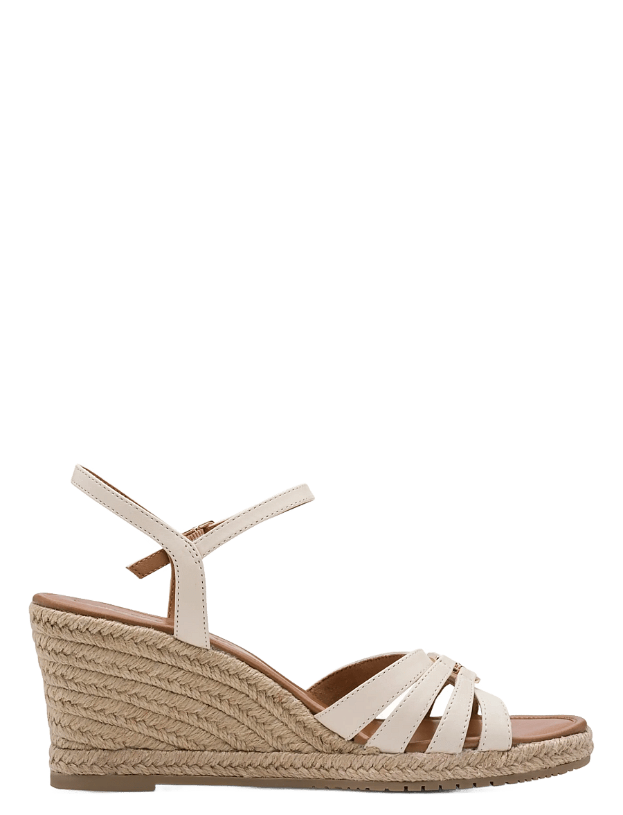 Tamaris - Women Sandals - espadrilles mit absatz - offwhite - 2
