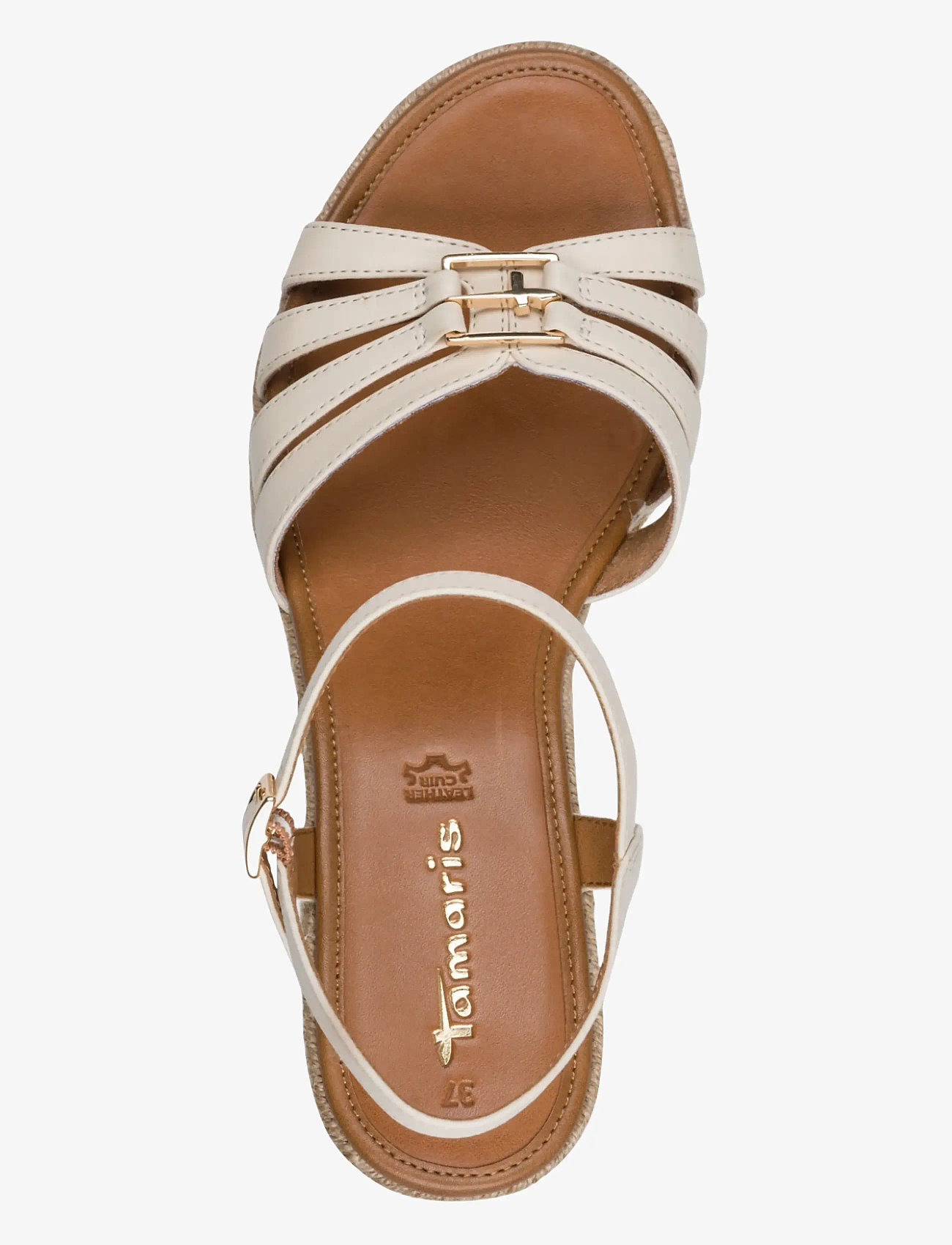 Tamaris - Women Sandals - kontsaga espadrillid - offwhite - 4