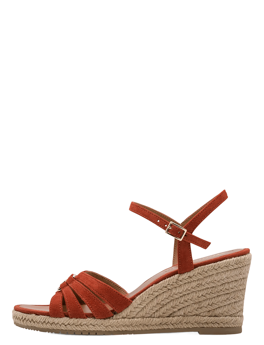 Tamaris - Women Sandals - espadrilles mit absatz - terracotta - 1