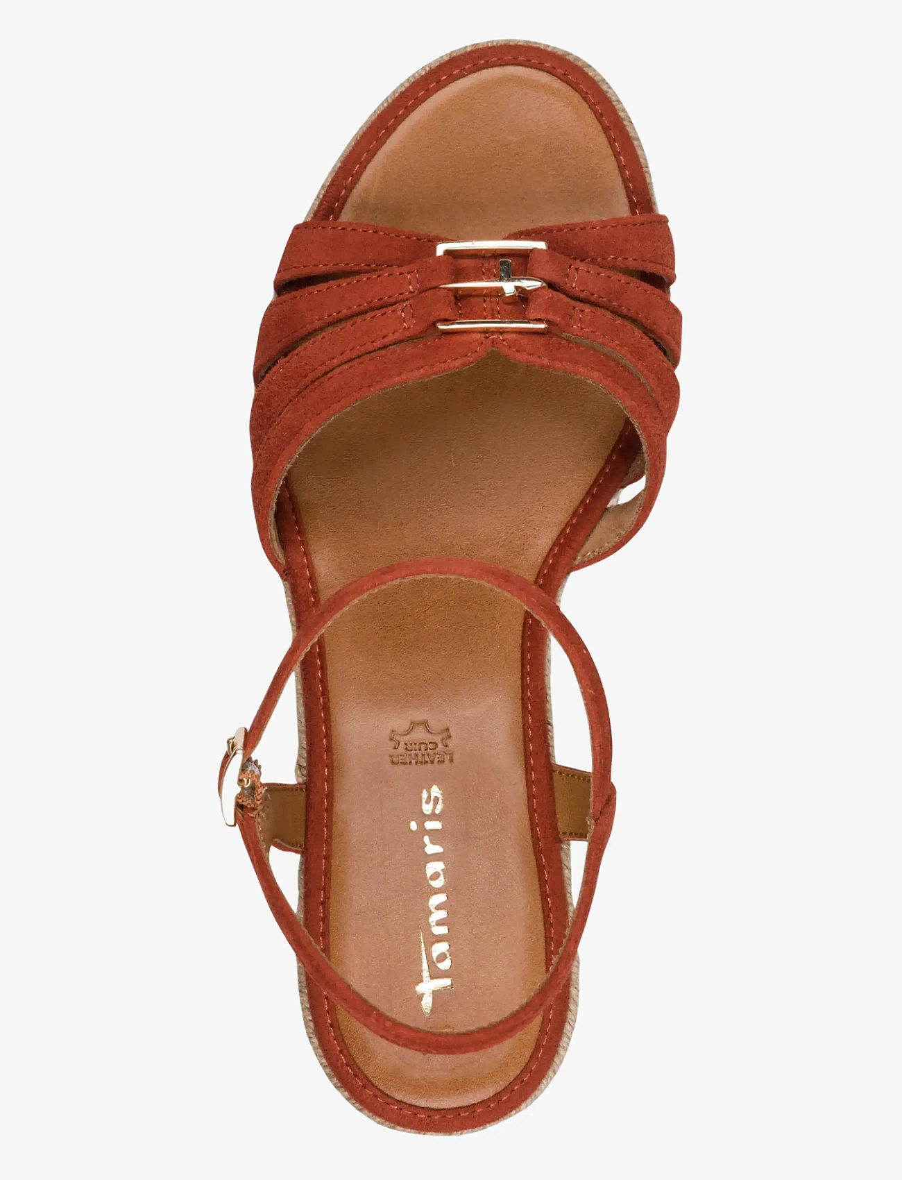 Tamaris - Women Sandals - kontsaga espadrillid - terracotta - 4