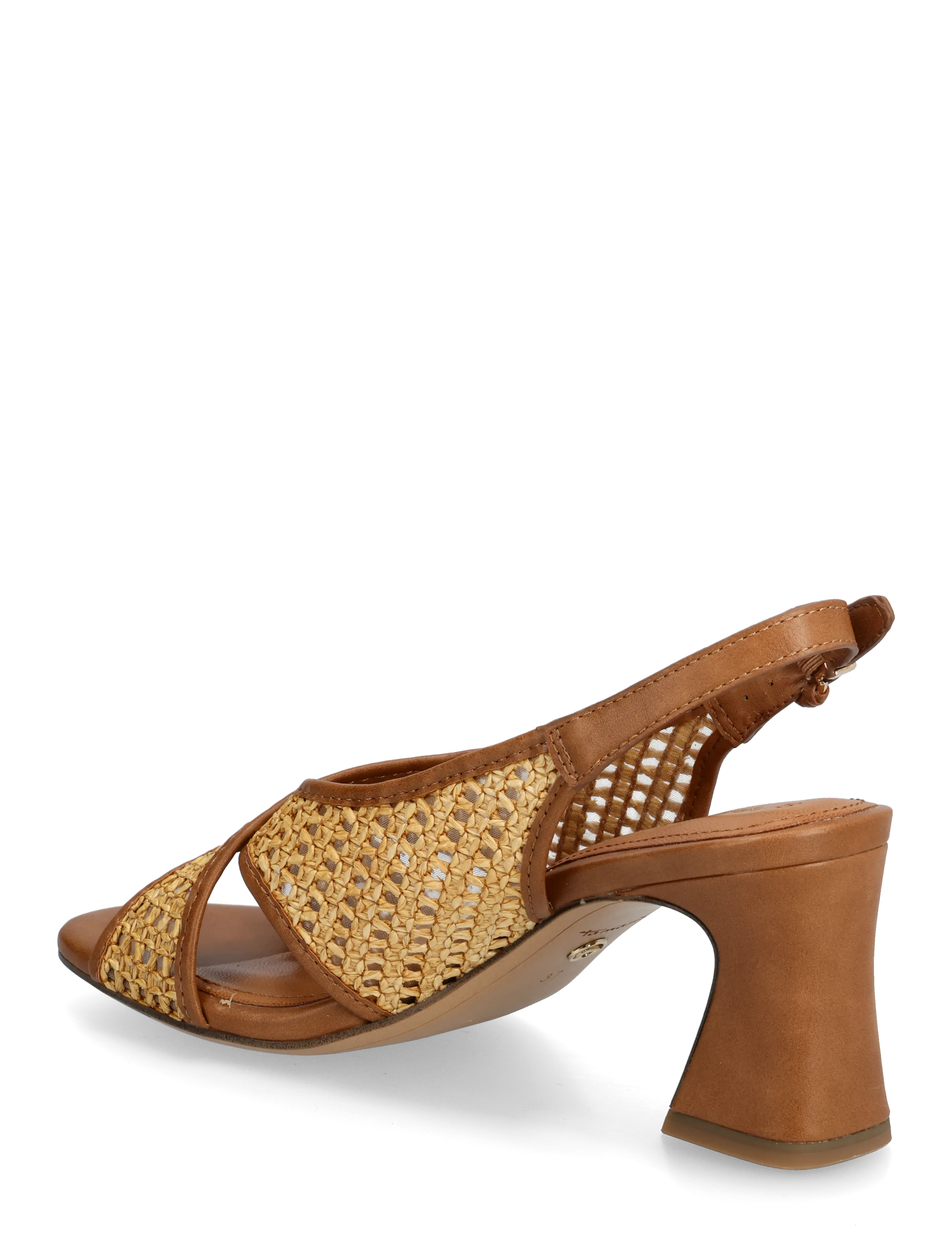 Tamaris - Women Sandals - slingbacks met hak - cognac comb - 2