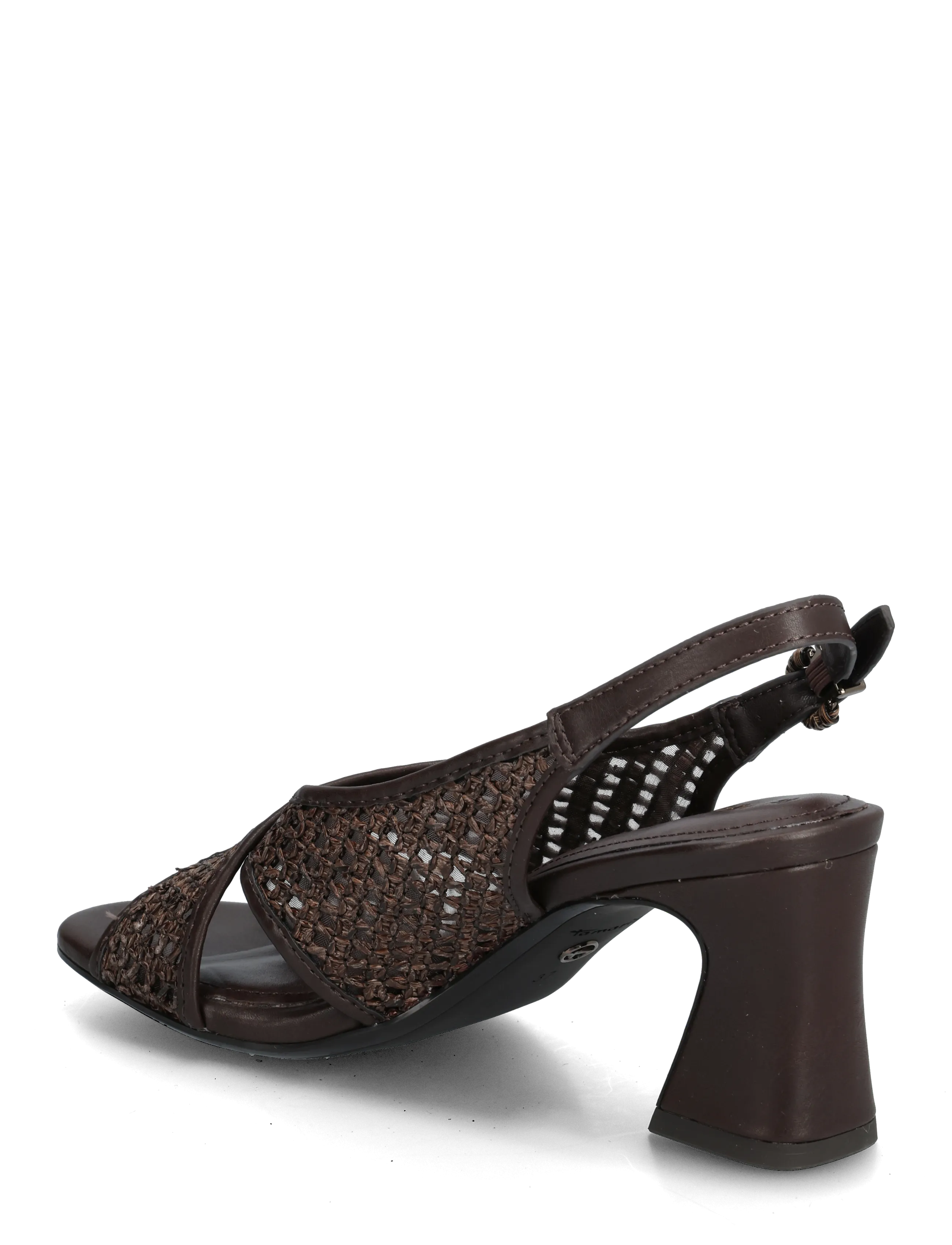 Tamaris - Women Sandals - högklackade slingbacks - mocca - 2