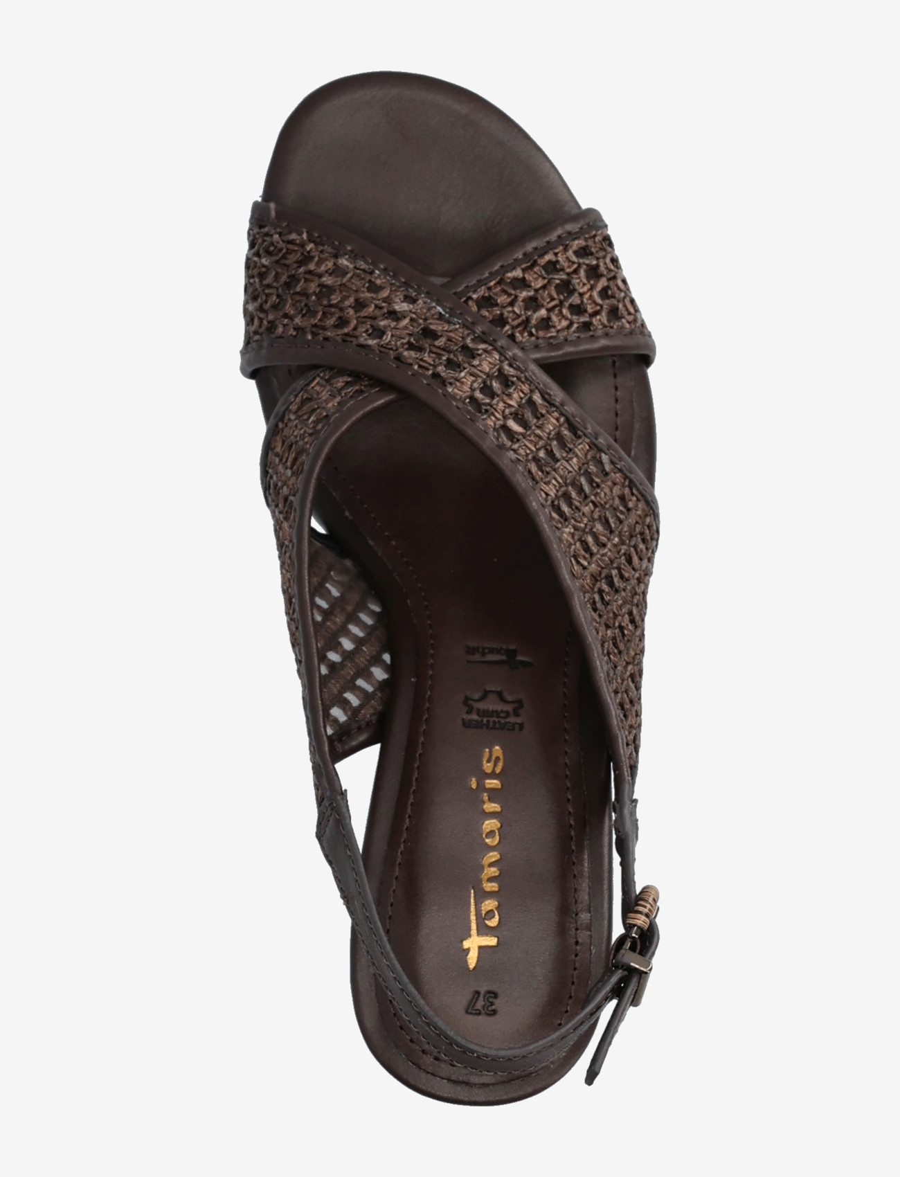 Tamaris - Women Sandals - slingbacks med hæle - mocca - 3