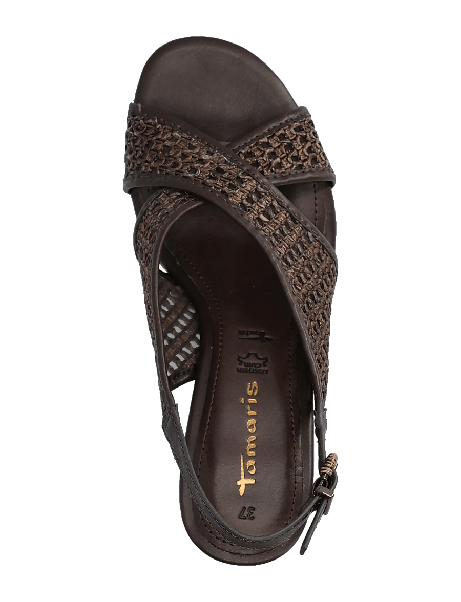 Tamaris - Women Sandals - sandales à talons - mocca - 3