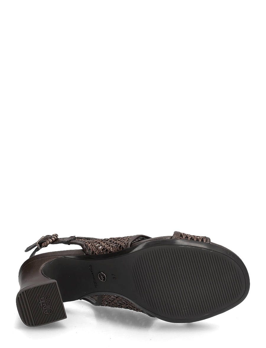 Tamaris - Women Sandals - sandales à talons - mocca - 4