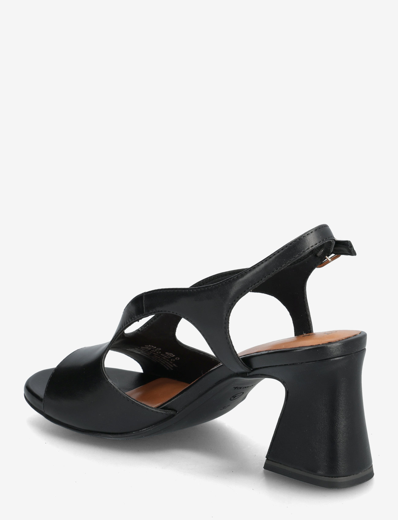 Tamaris - Women Sandals - aukštakulnės basutės - black uni - 2