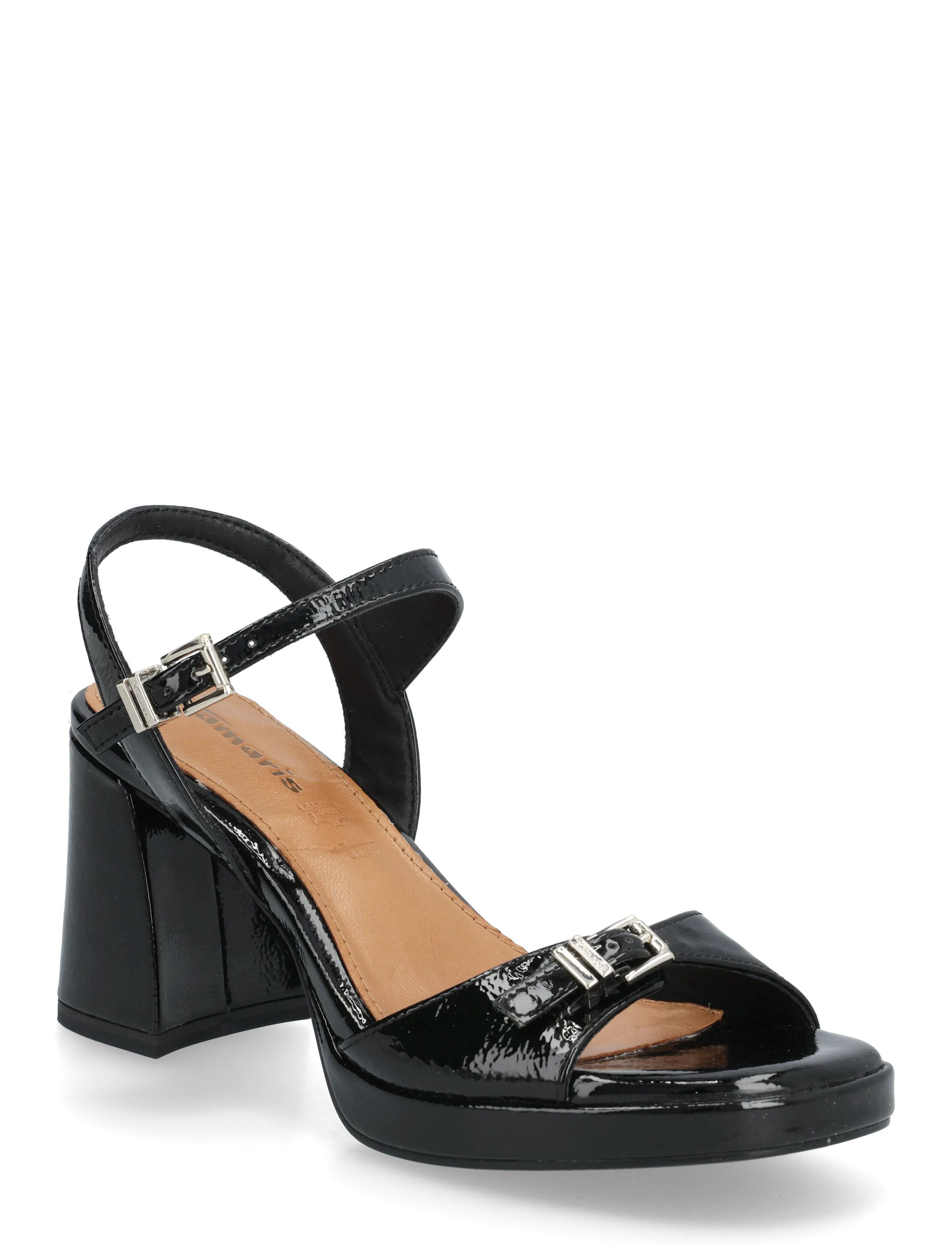Tamaris Women Sandals, 38, Heels, Schwarz - Heeled Frauen