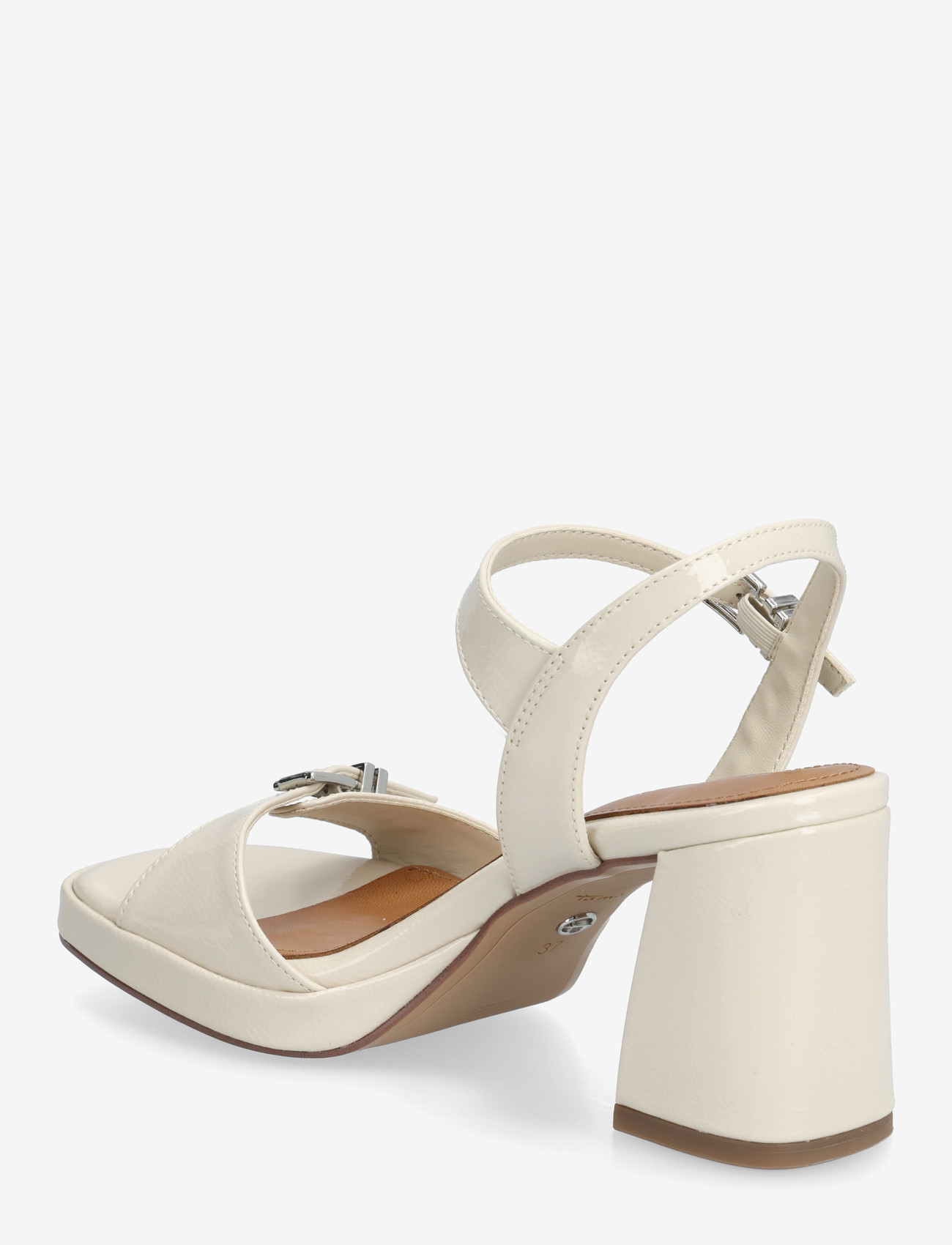 Tamaris - Women Sandals - sandaler med hæl - ivory - 2