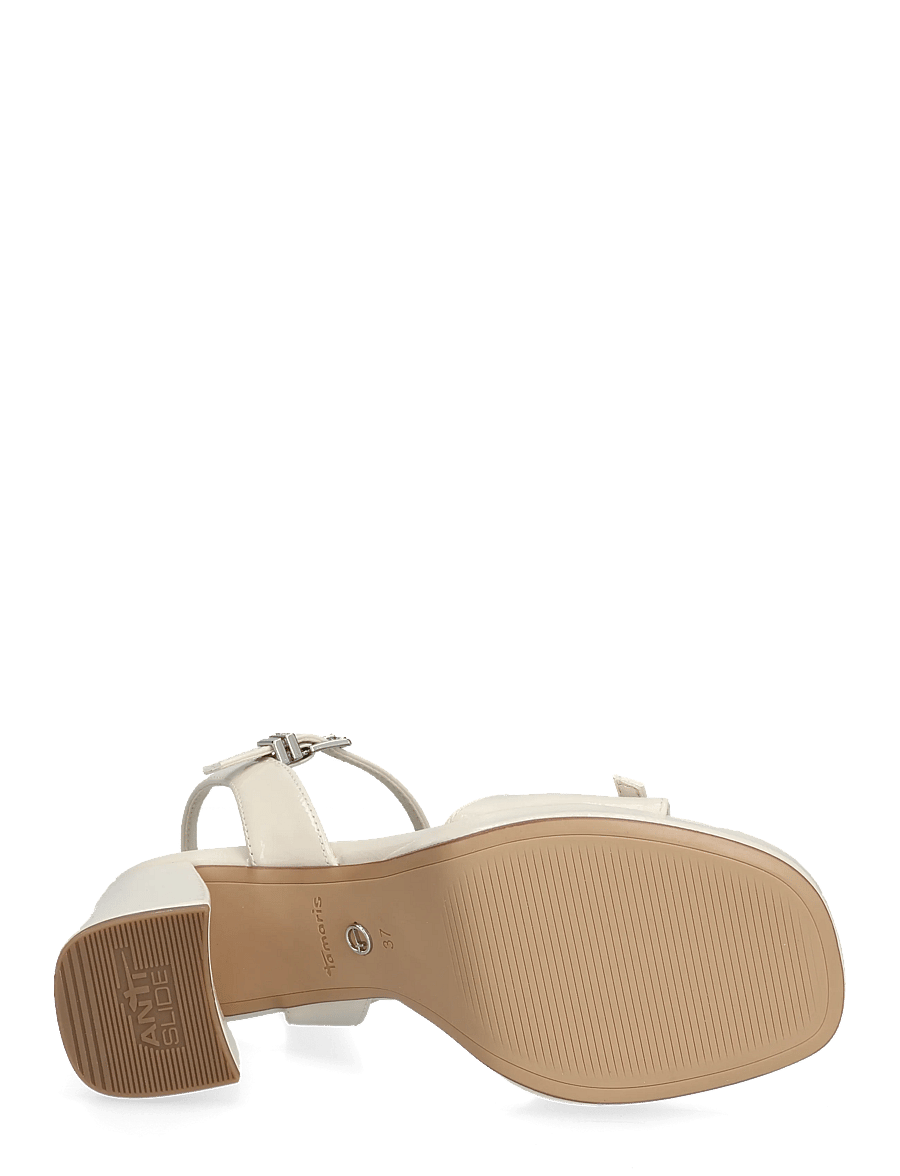 Tamaris - Women Sandals - sandaler med hæl - ivory - 4
