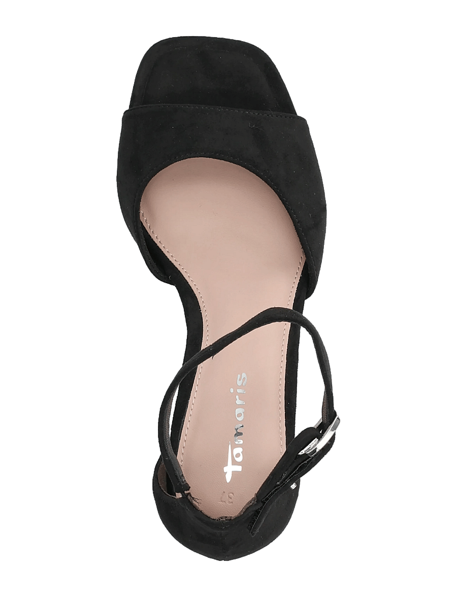 Tamaris - Women Sandals - sandały na obcasie - black - 3