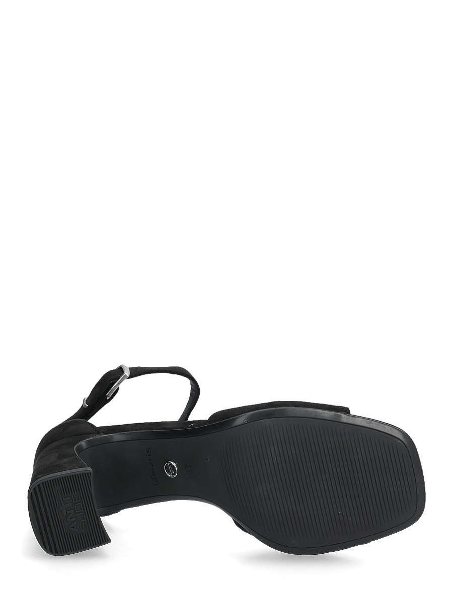 Tamaris - Women Sandals - sandały na obcasie - black - 4