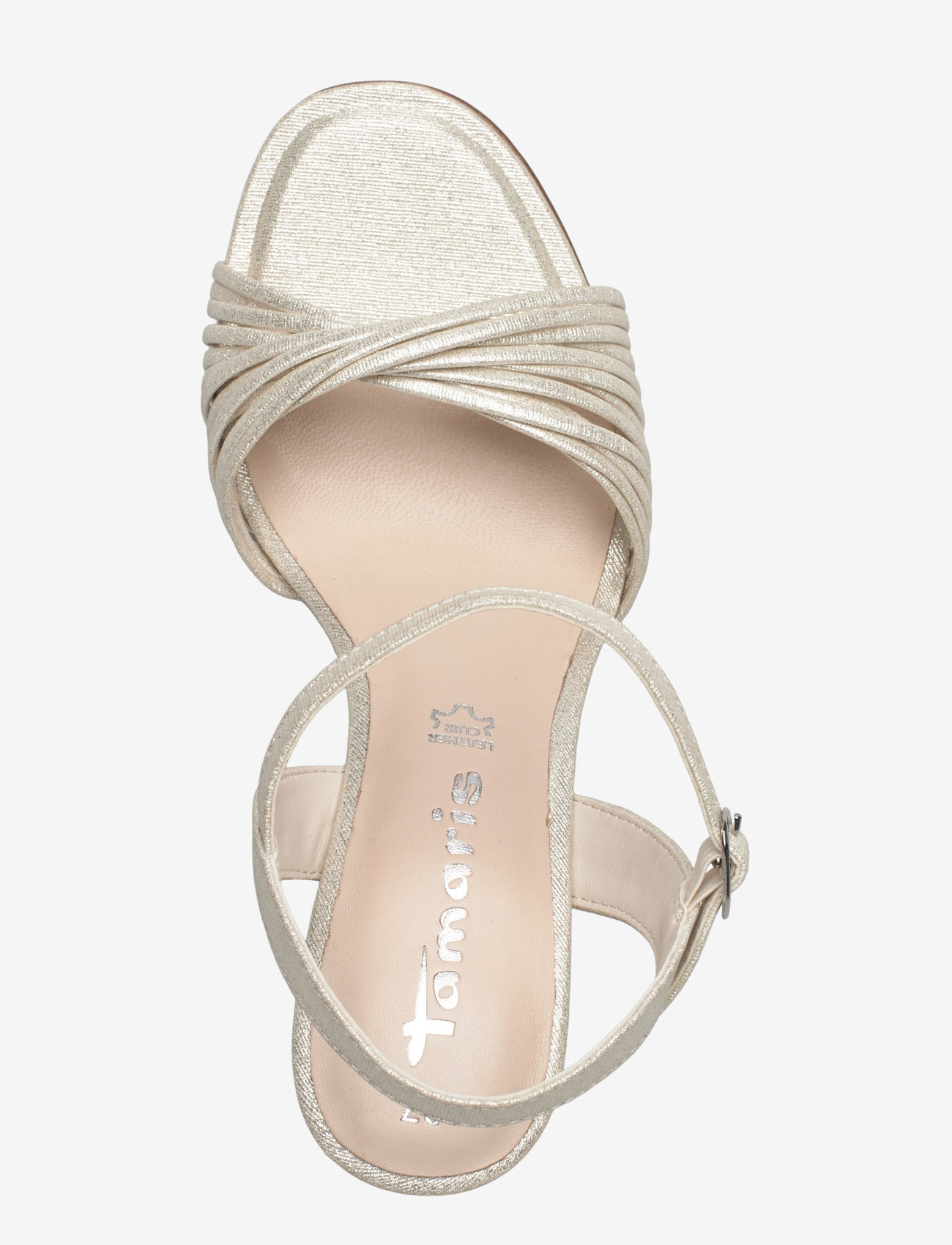 Tamaris - Women Sandals - sandaler med hæl - champagne - 3