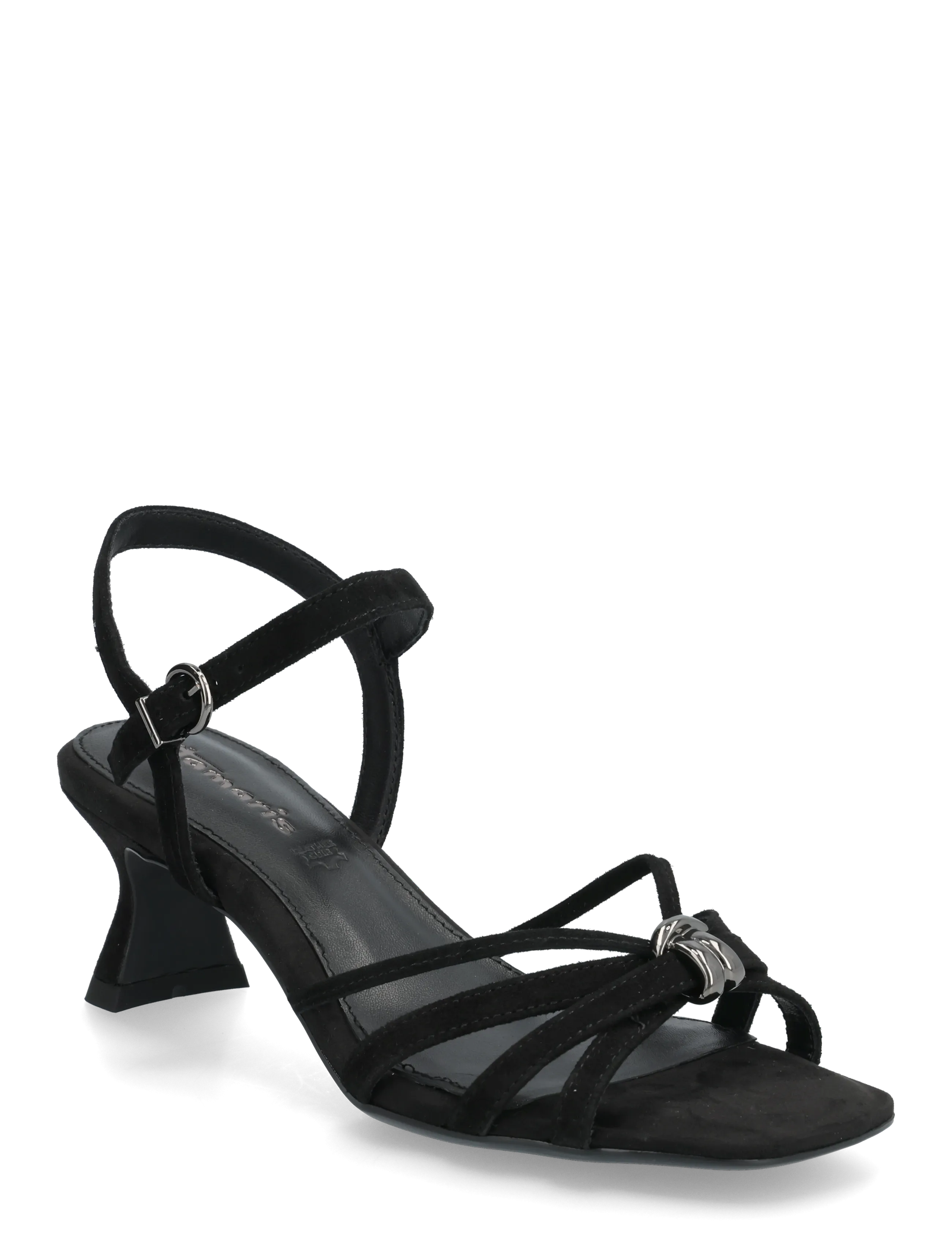 Tamaris Women Sandals, 42, Heels, Schwarz - Heeled Frauen
