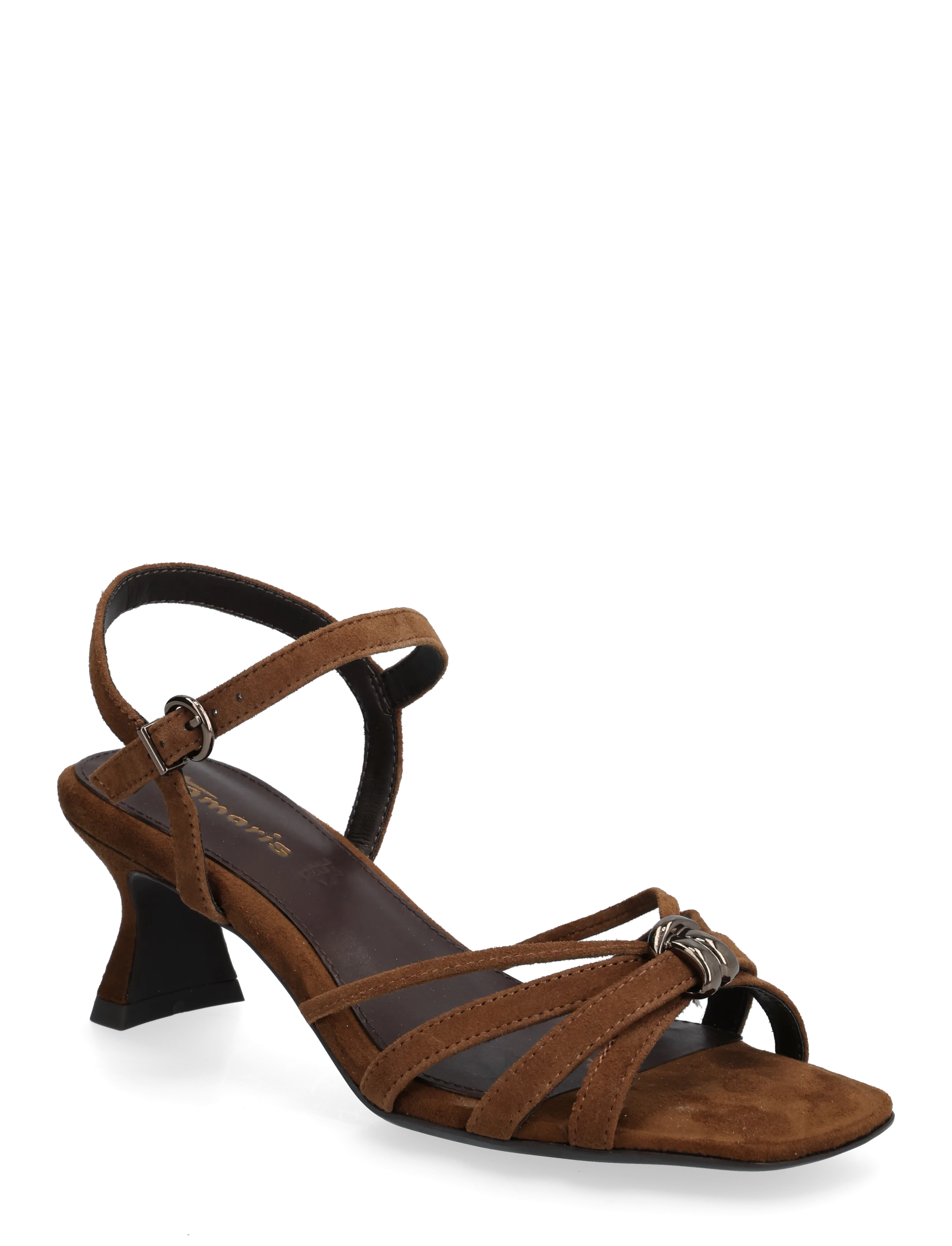 Tamaris Women Sandals, 38, Brown, Hæle > Sandaler Med Hæl, Dame