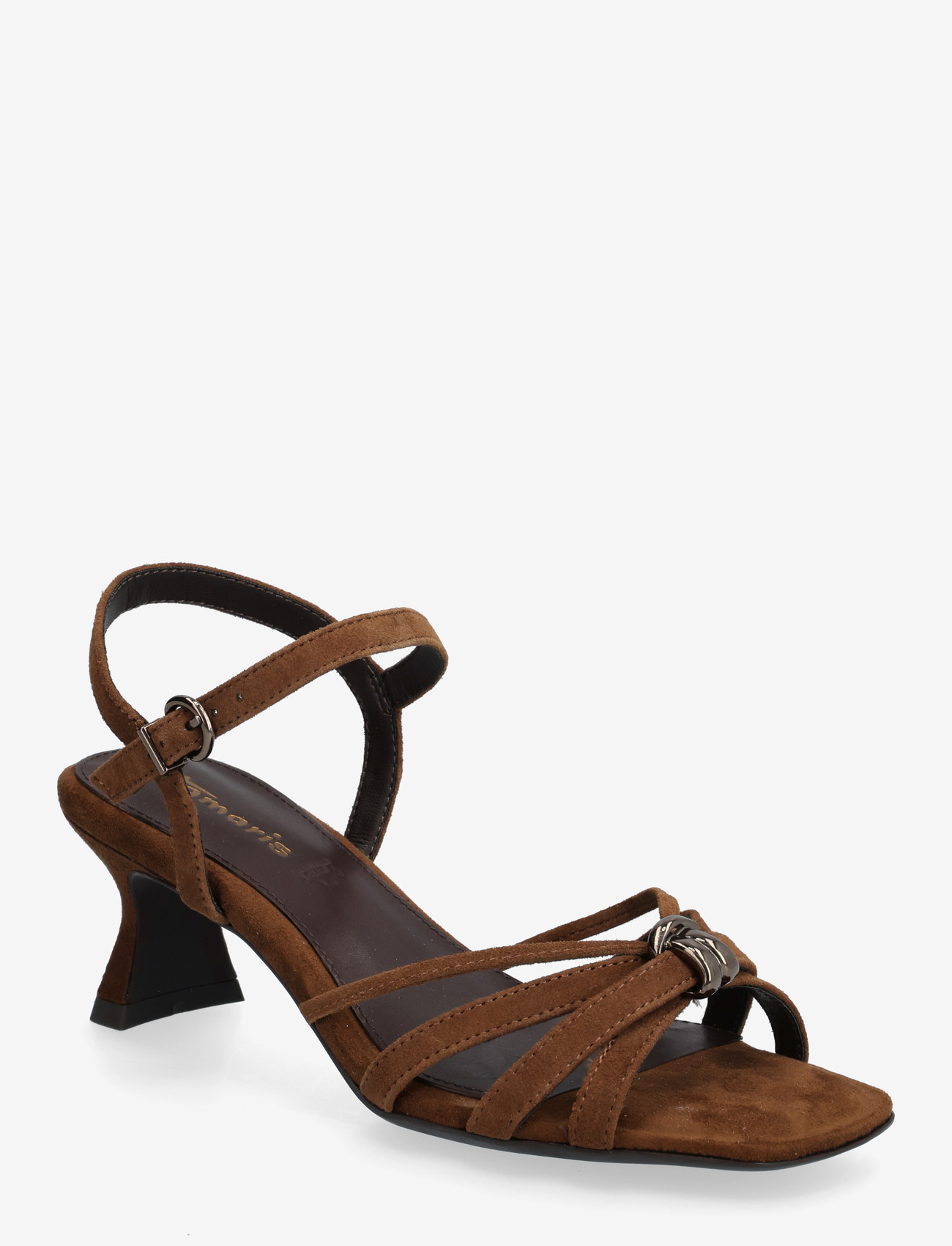 Tamaris - Women Sandals - sandaler med hæl - cognac - 0