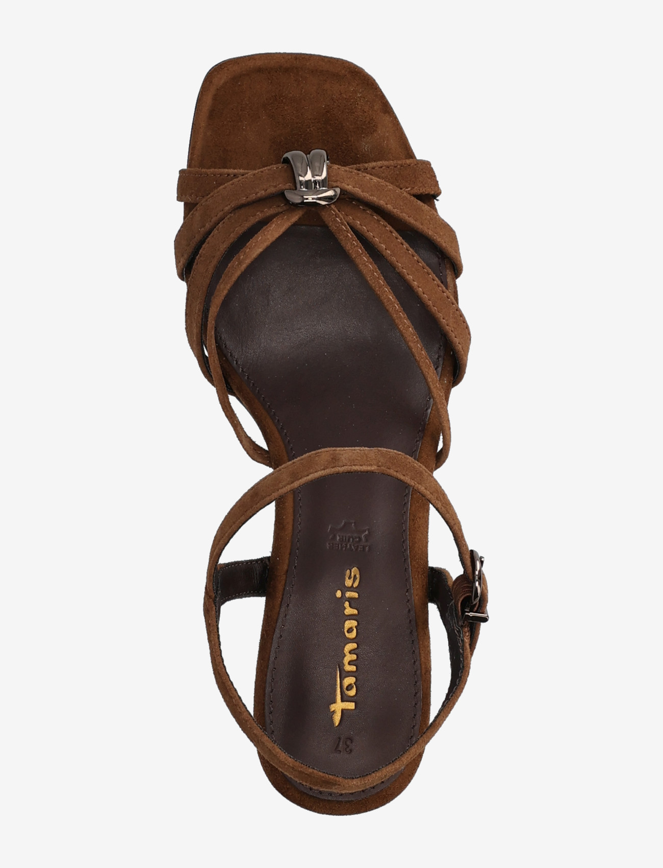 Tamaris - Women Sandals - sandaler med hæl - cognac - 3