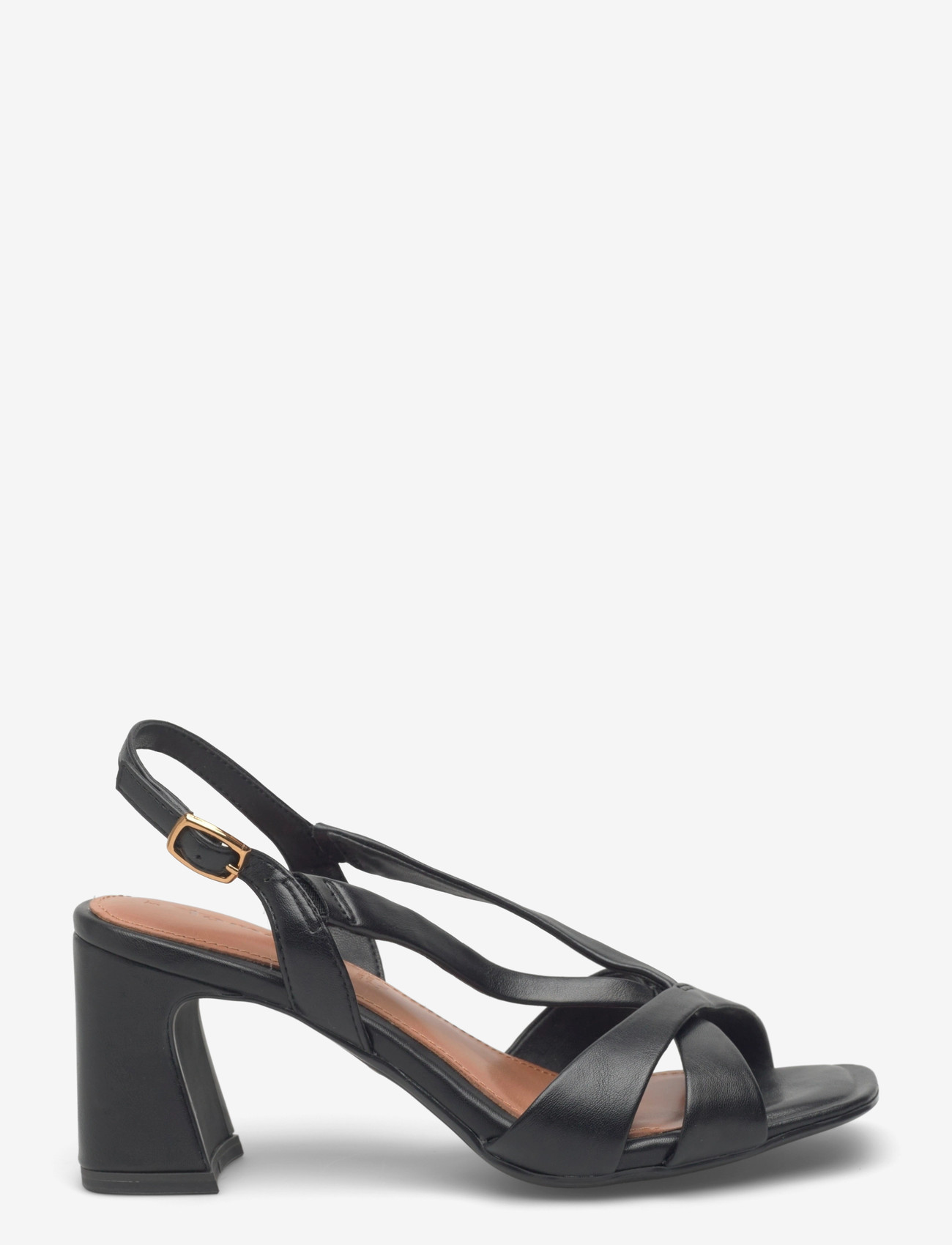 Tamaris - Women Sandals - slingbacks med hæle - black matt - 1