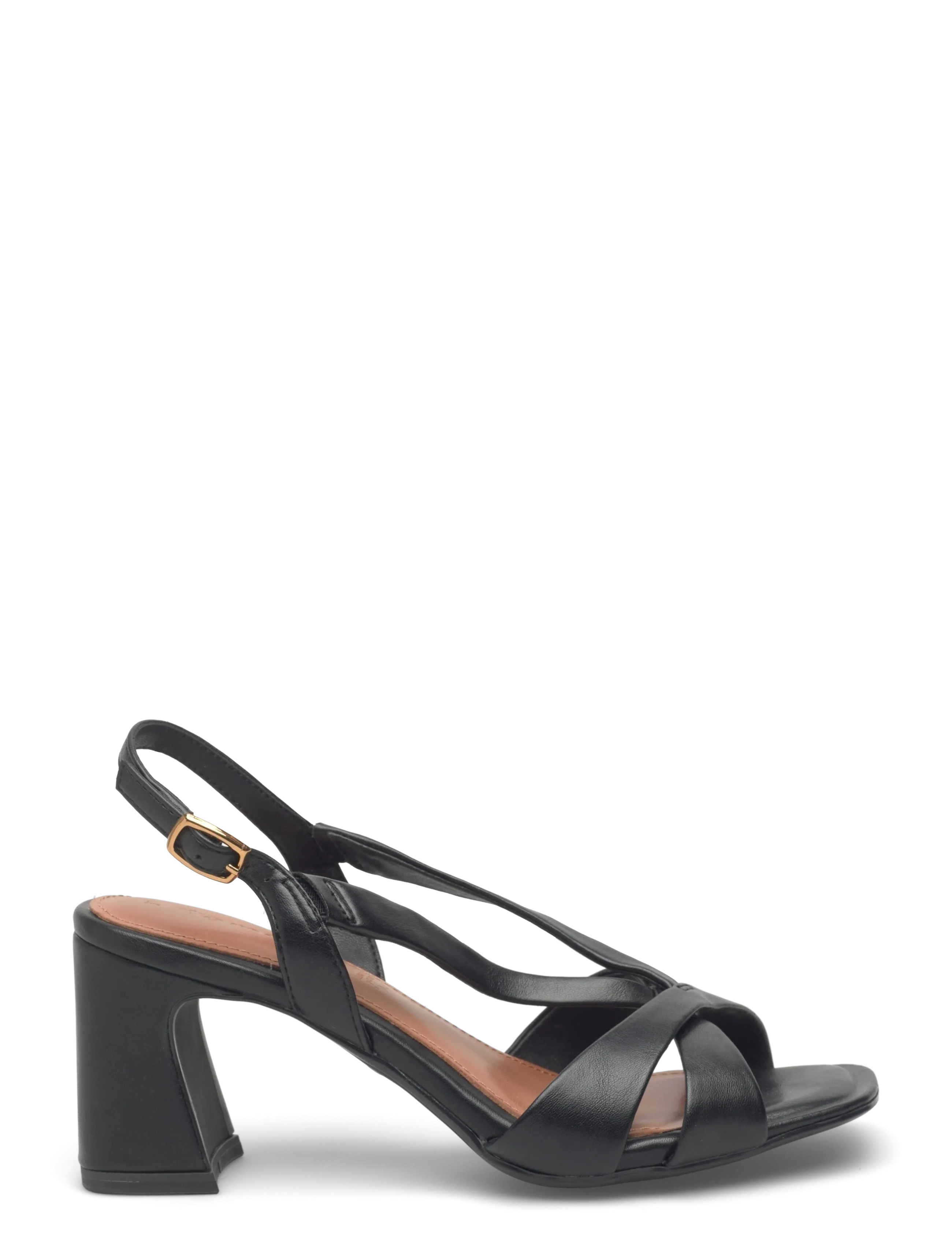 Tamaris - Women Sandals - slingbacks med hæl - black matt - 1