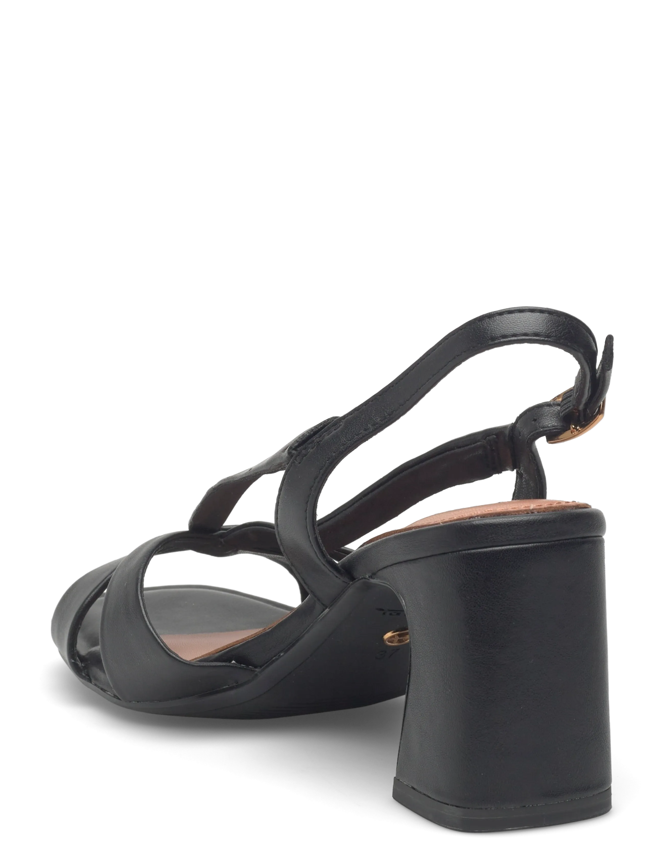 Tamaris - Women Sandals - slingbacks med hæl - black matt - 2
