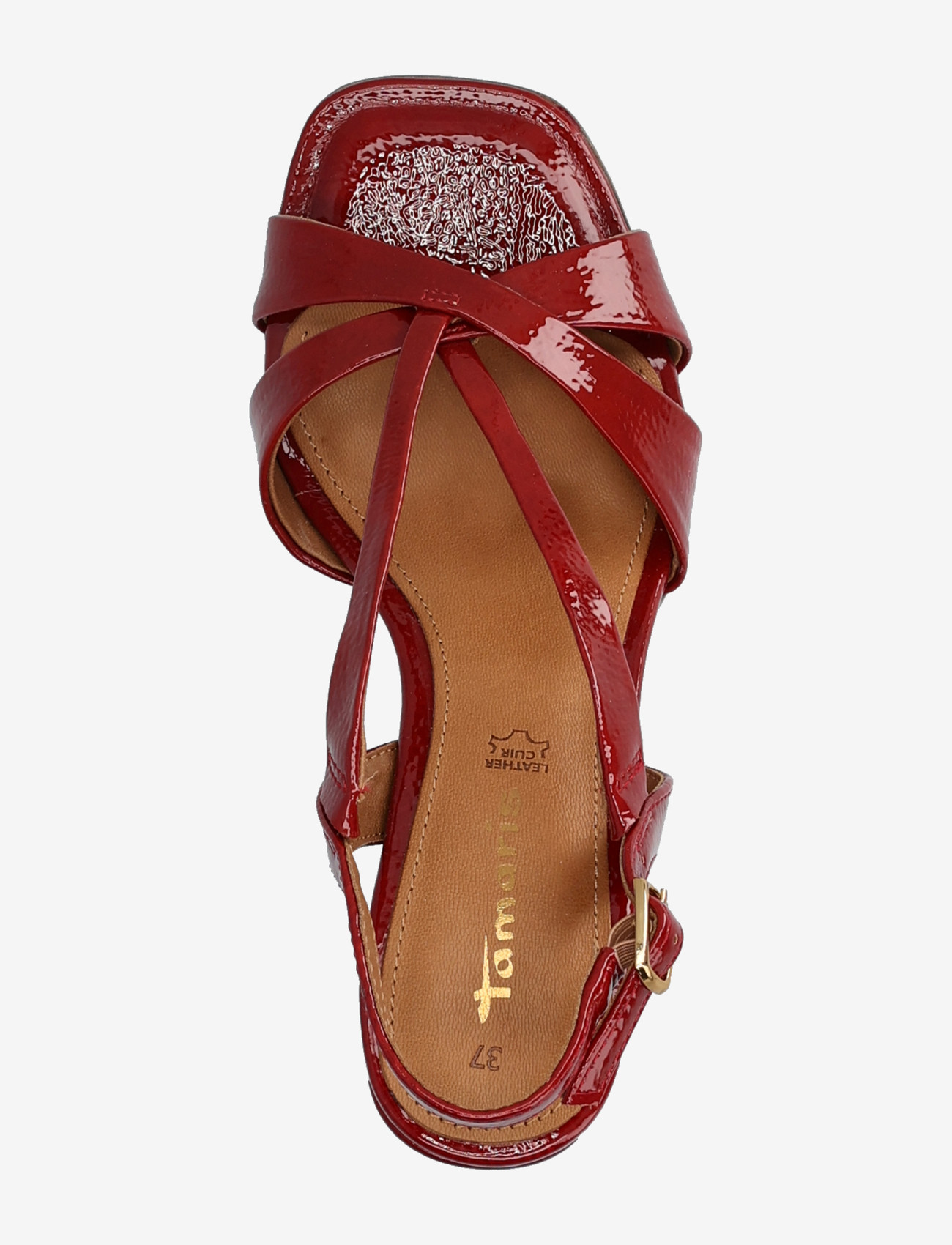 Tamaris - Women Sandals - kontsaga slingback-kingad - cherry - 4