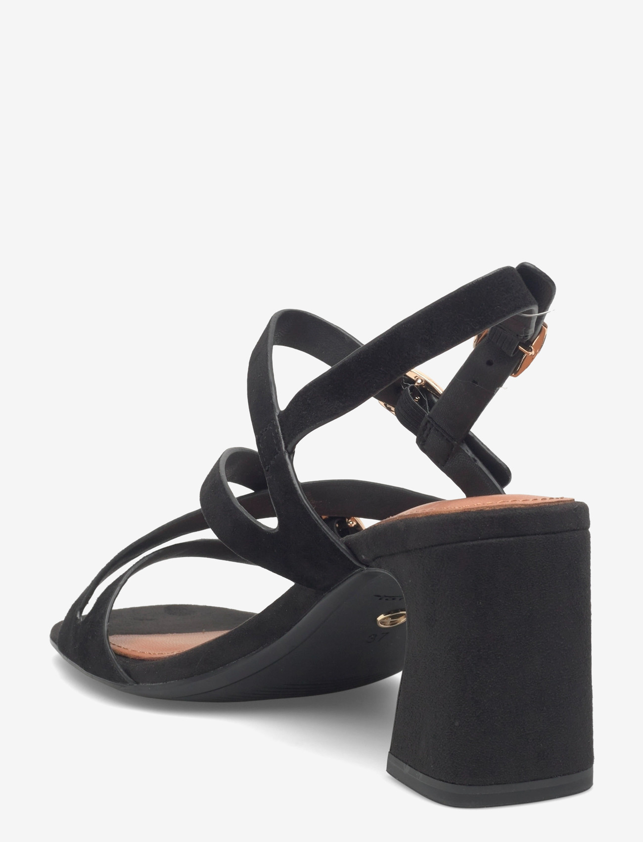 Tamaris - Women Sandals - slingbacks med hæle - black suede - 2