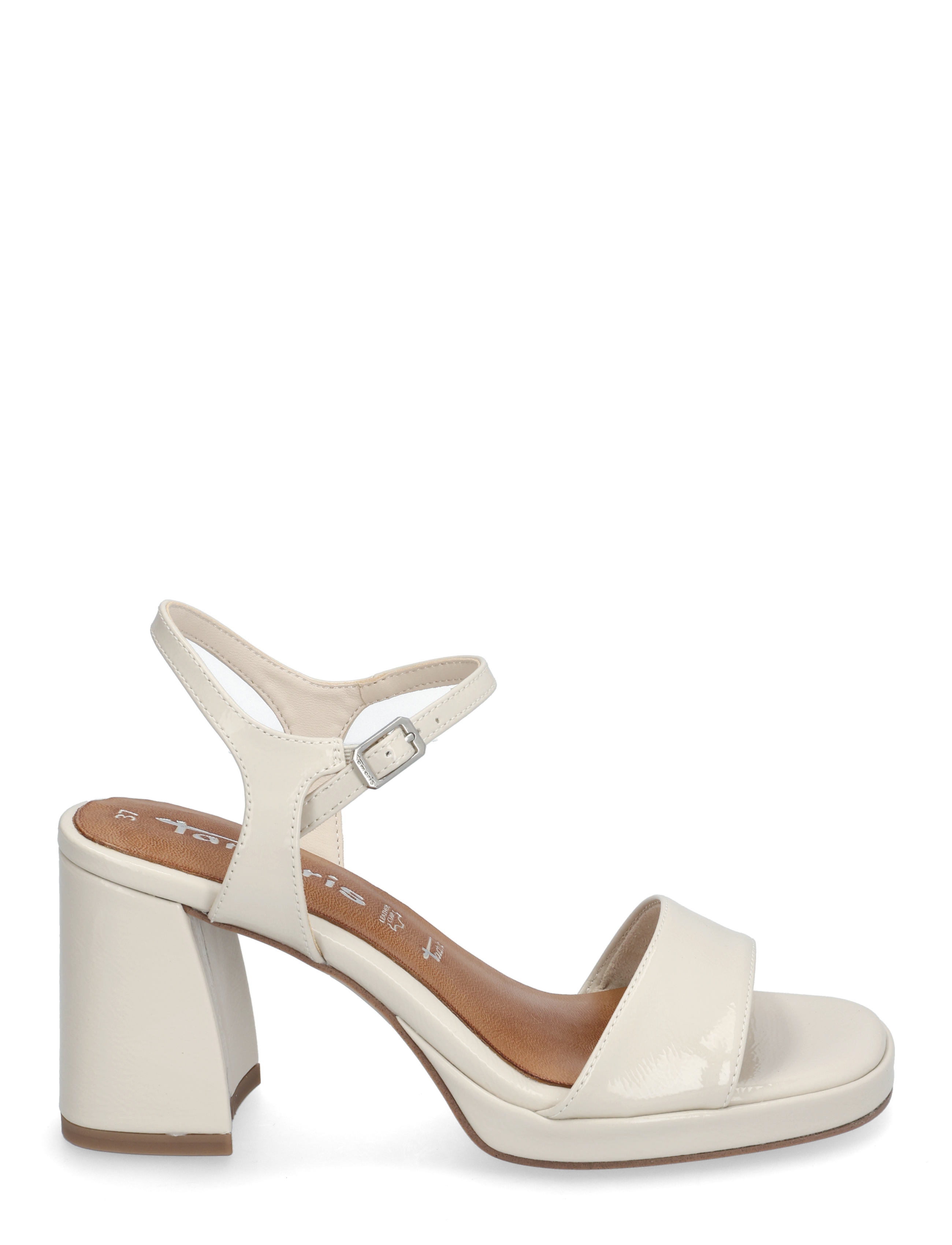 Tamaris - Women Sandals - ivory patent - 1