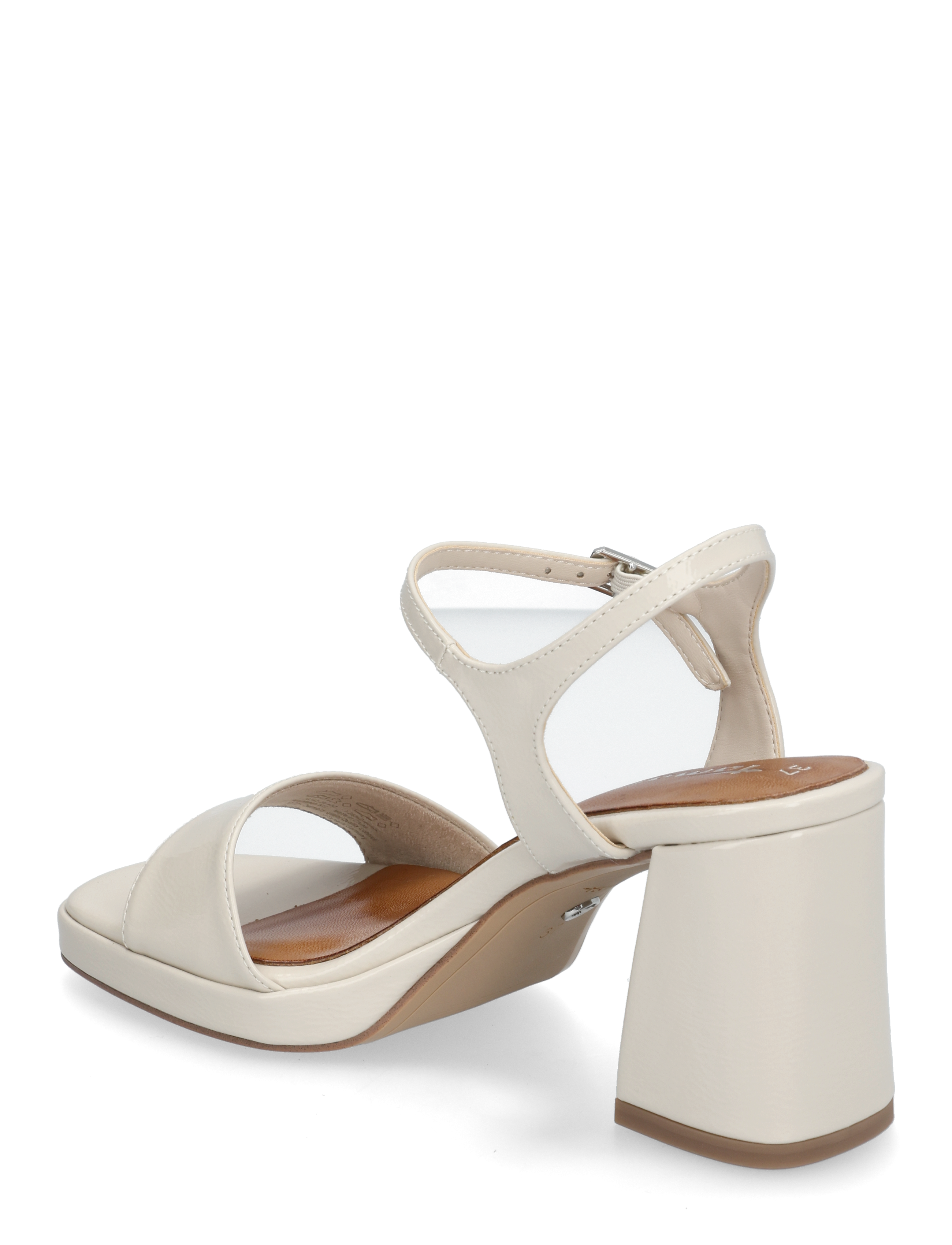 Tamaris - Women Sandals - ivory patent - 2