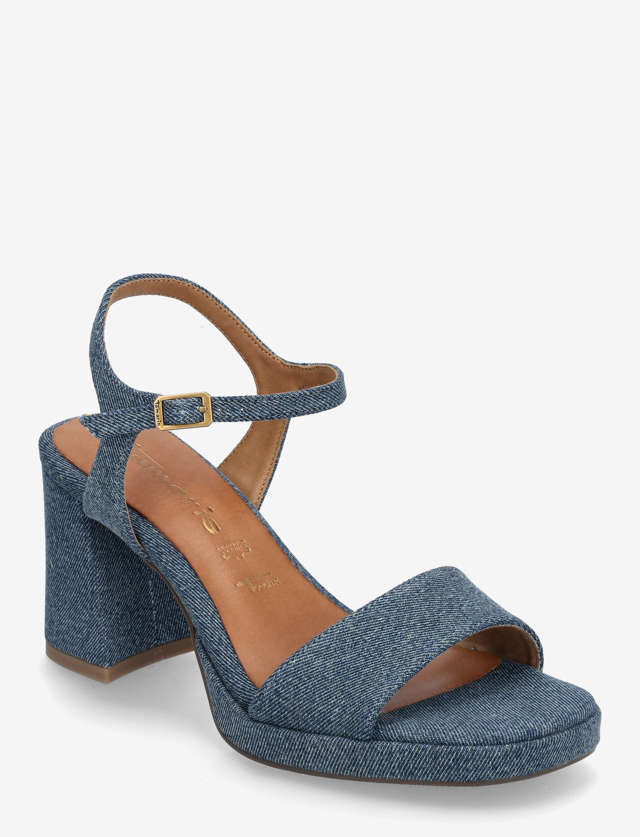 Tamaris - Women Sandals - heeled sandals - denim - 0