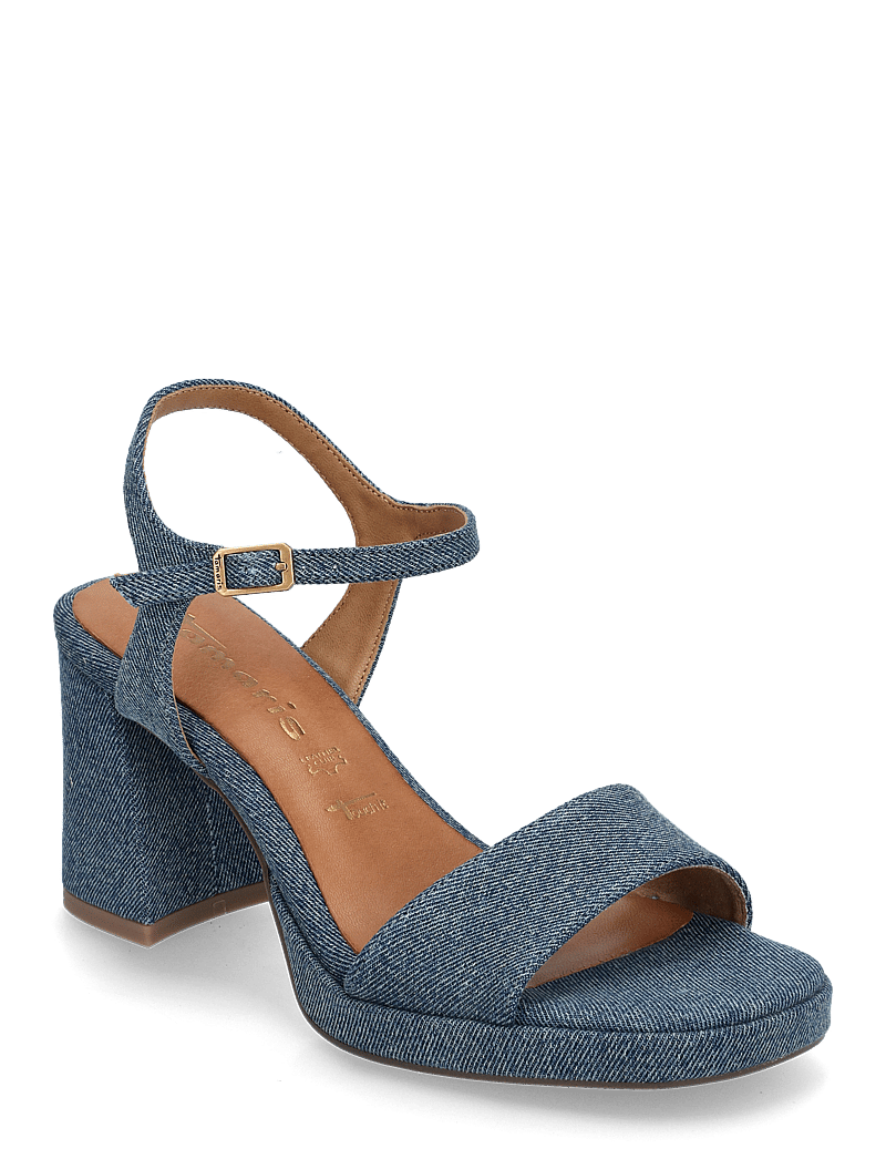 Tamaris - Women Sandals - heeled sandals - denim - 0