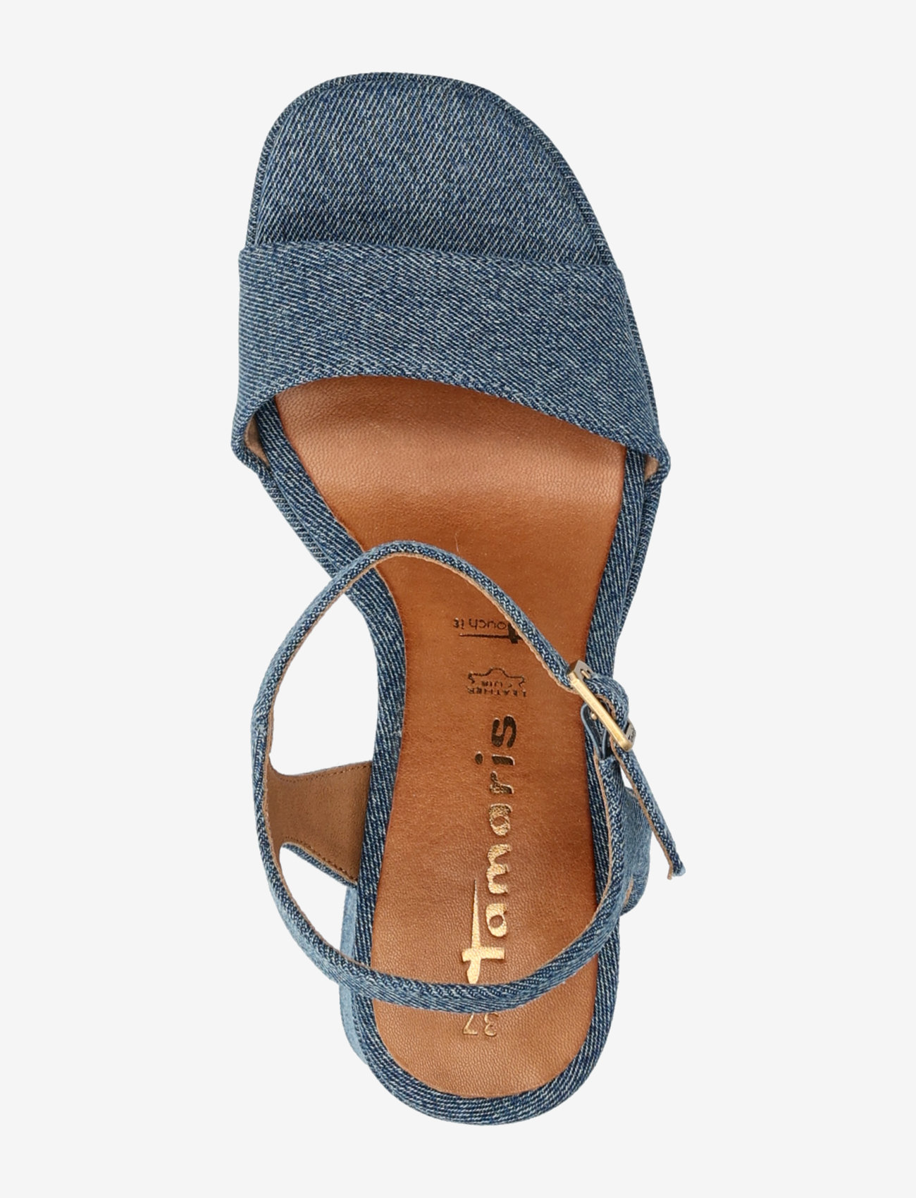 Tamaris - Women Sandals - heeled sandals - denim - 3