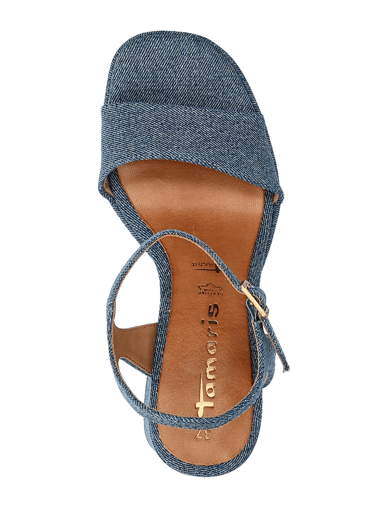 Tamaris - Women Sandals - heeled sandals - denim - 3