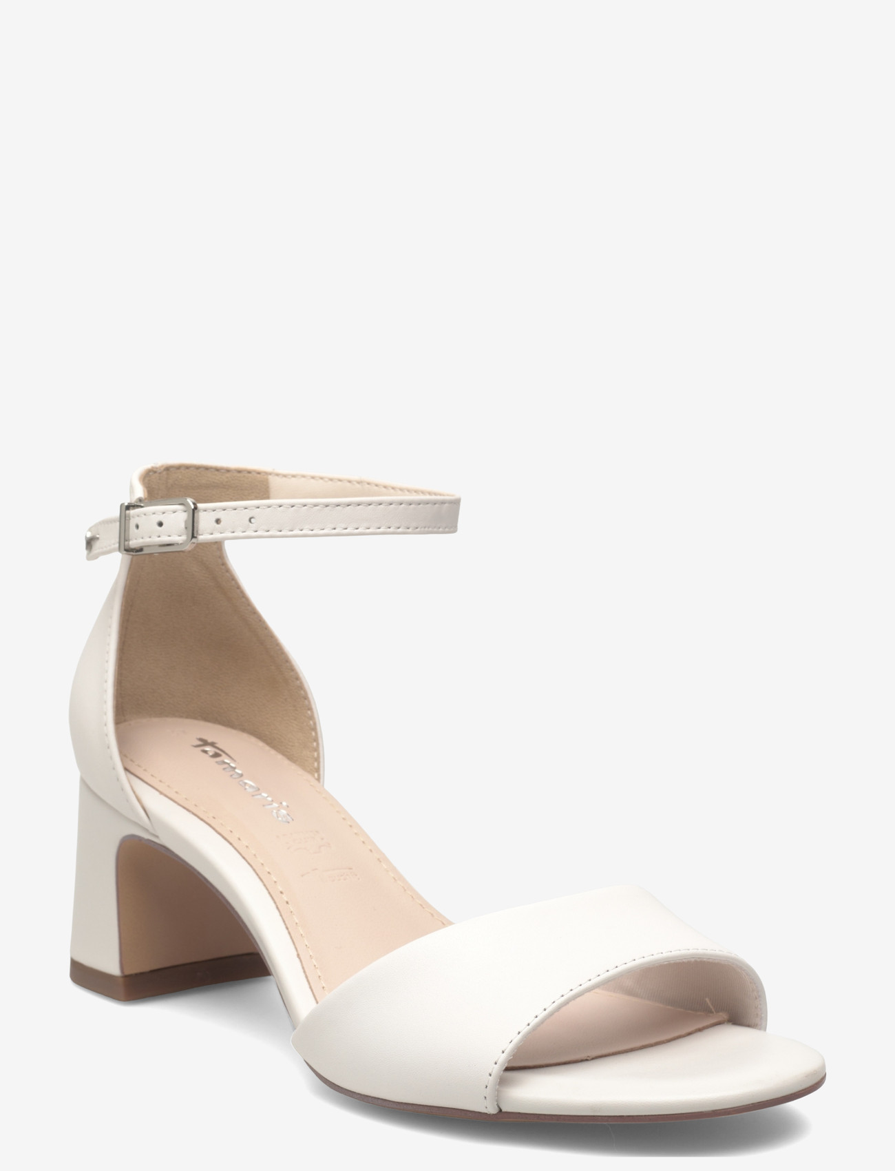 Tamaris - Women Sandals - white leather - 0