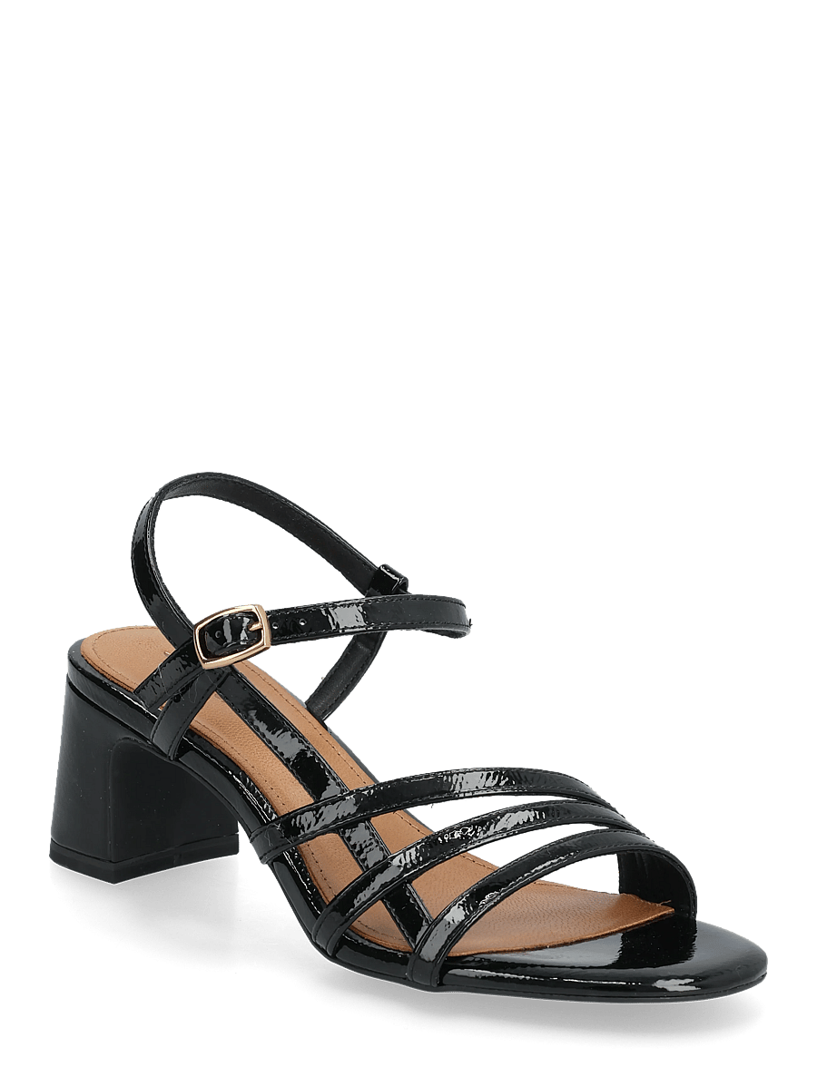 Tamaris - Women Sandals - augstpapēžu sandales - black patent - 0